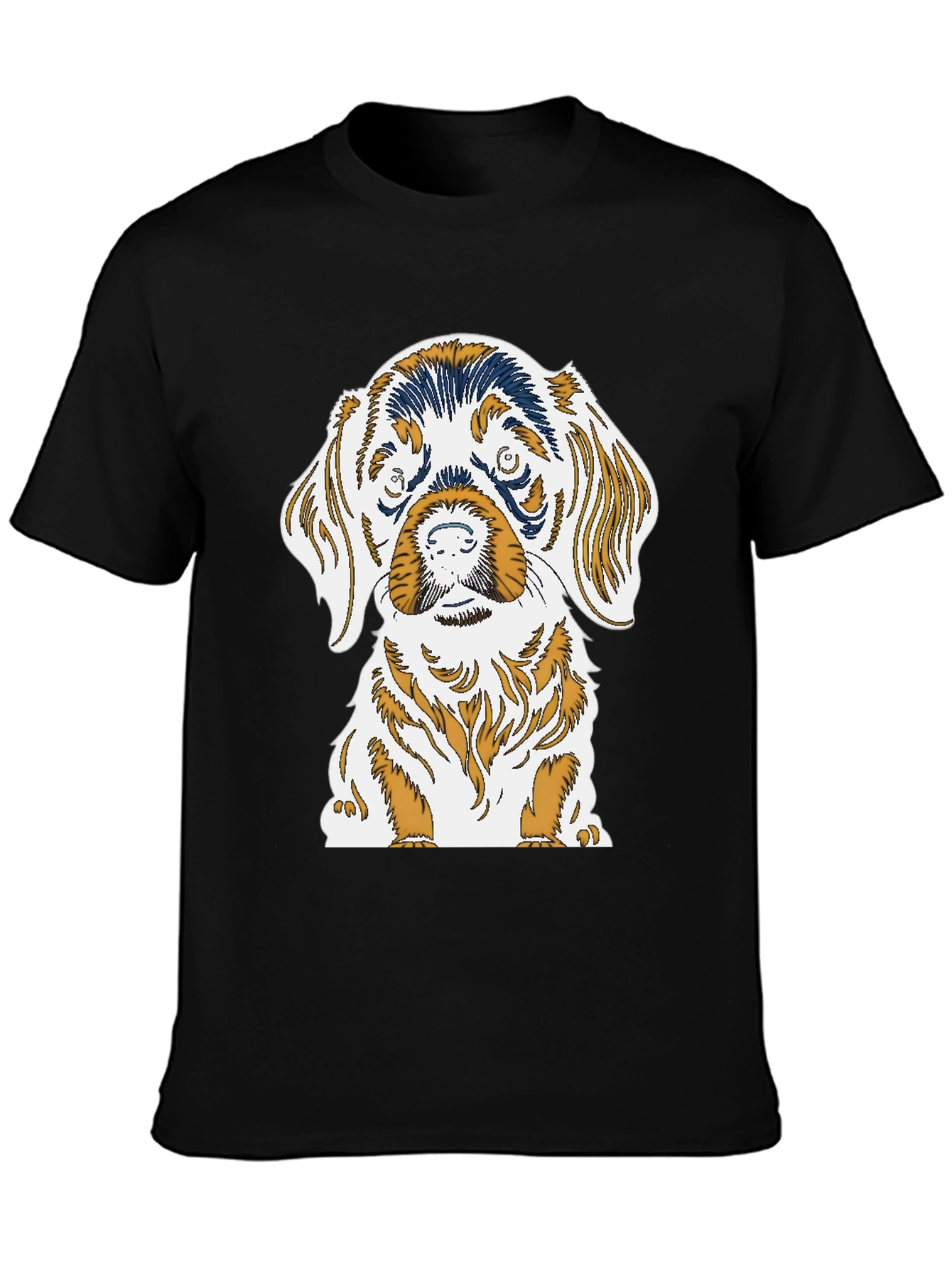 Dog Graphic Tee - Cute Puppy Print