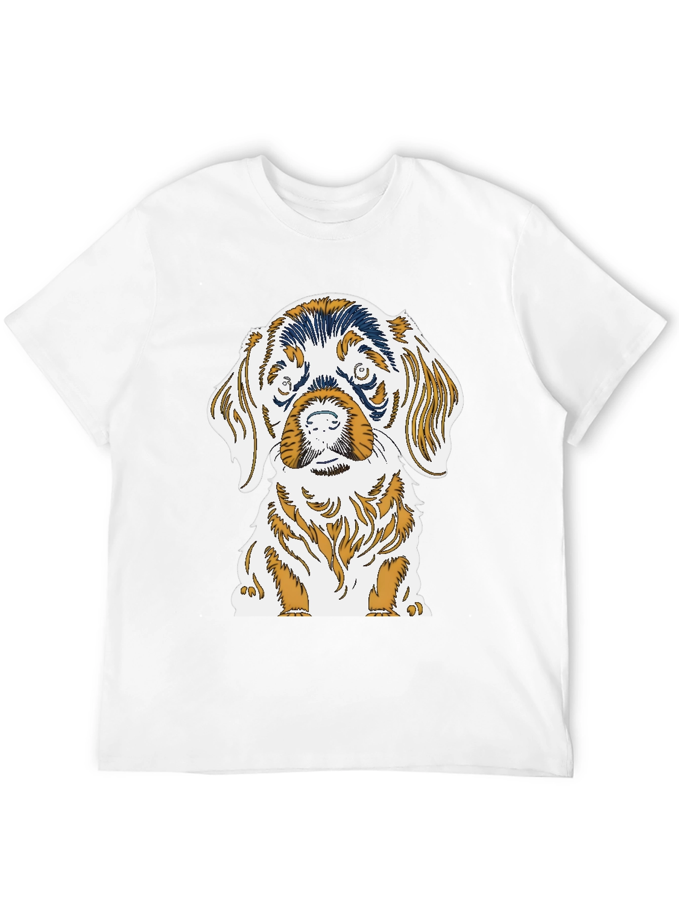 Dog Graphic Tee - Cute Puppy Print