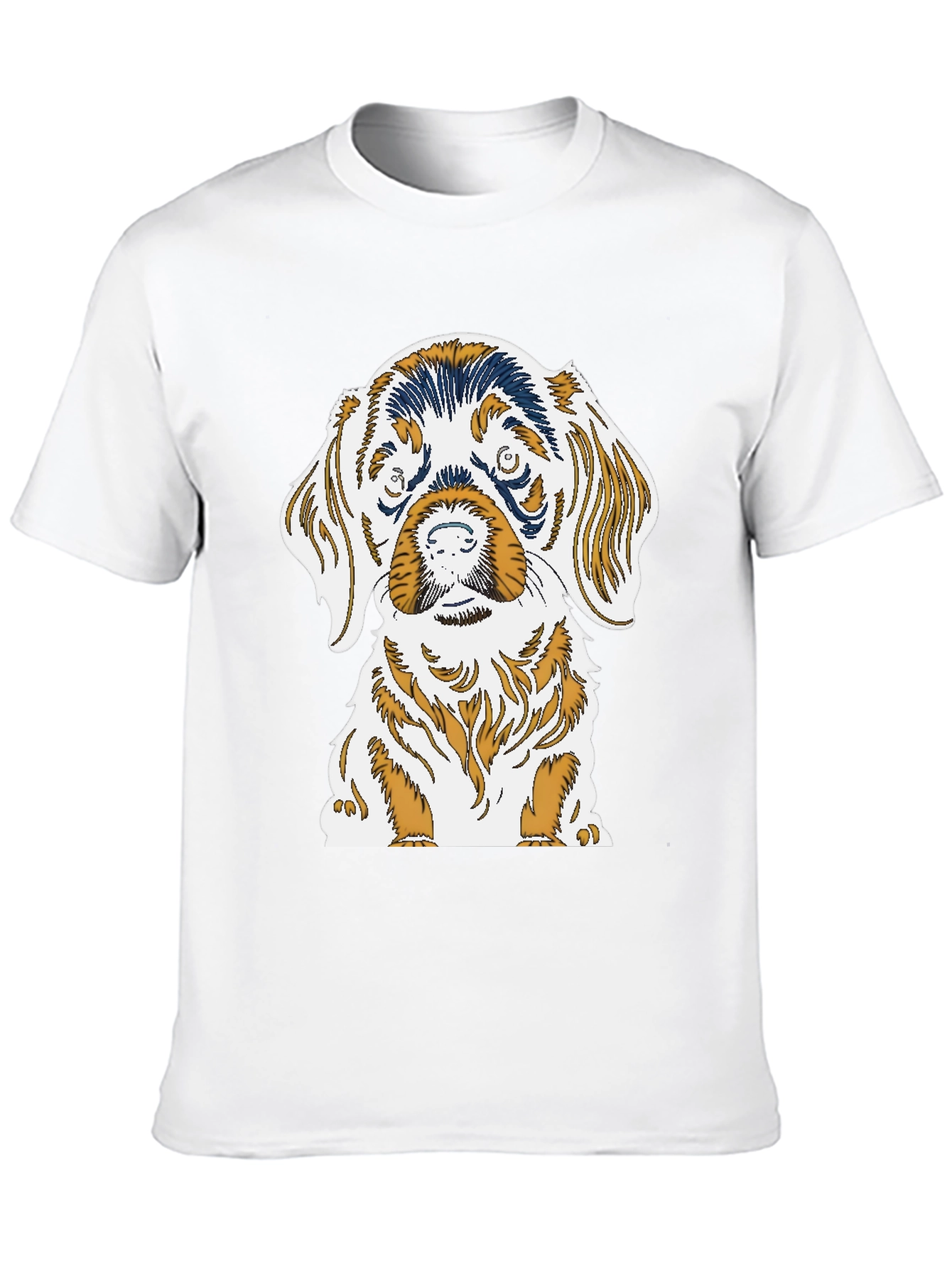 Dog Graphic Tee - Cute Puppy Print