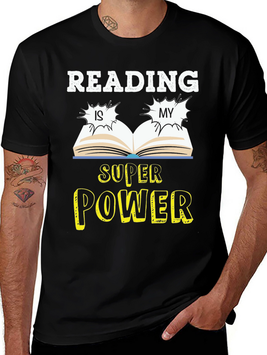 Reading is My Superpower Graphic Tee