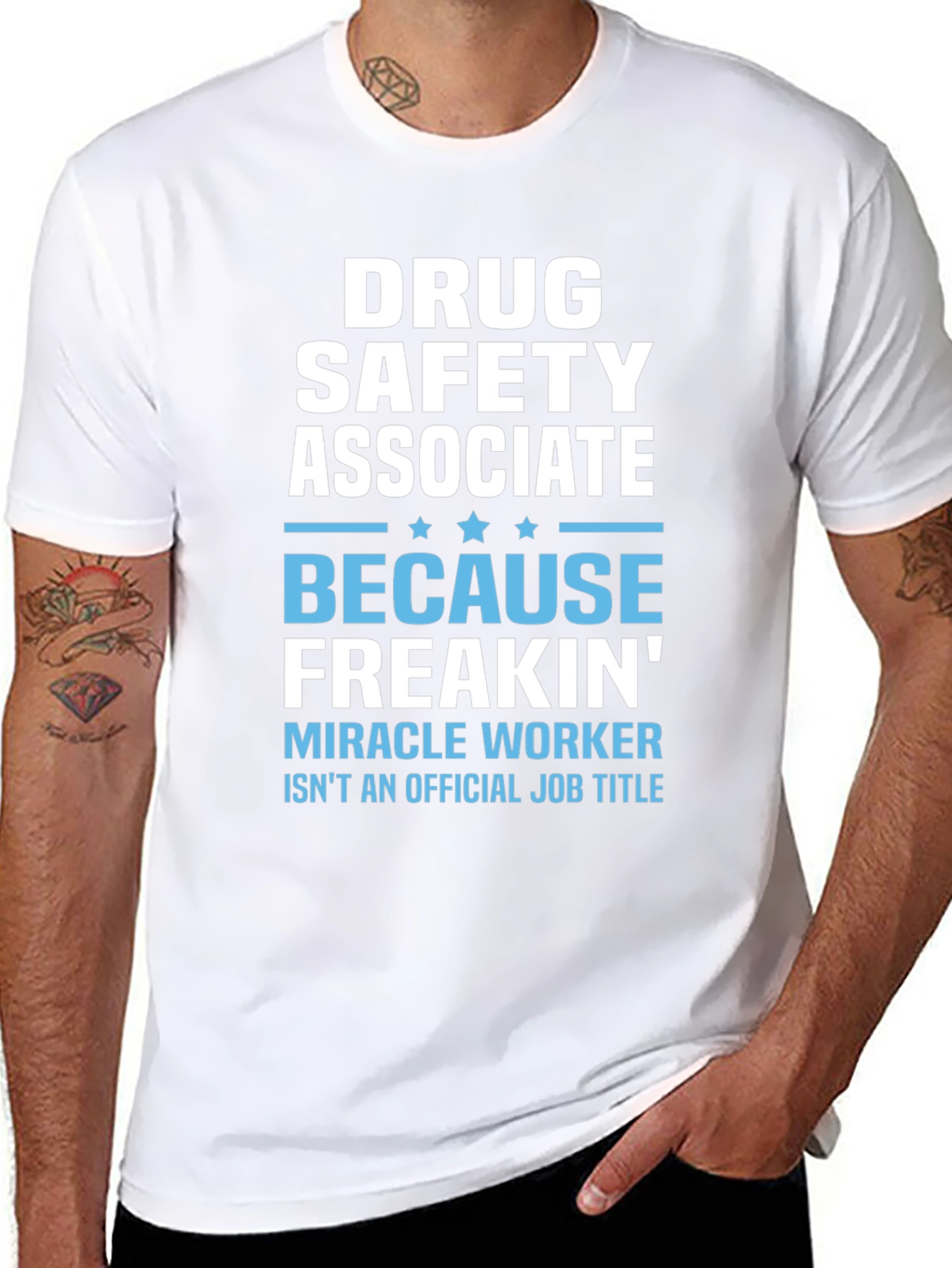 Drug Safety Associate Funny Job Title T-Shirt