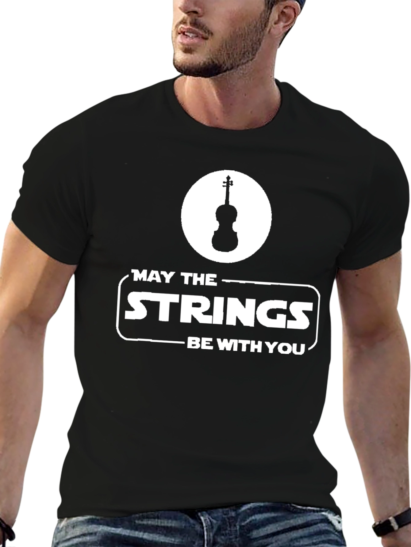 May the Strings Be With You T-Shirt