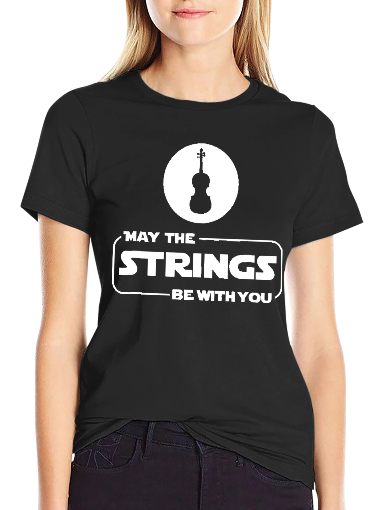 May the Strings Be With You T-Shirt
