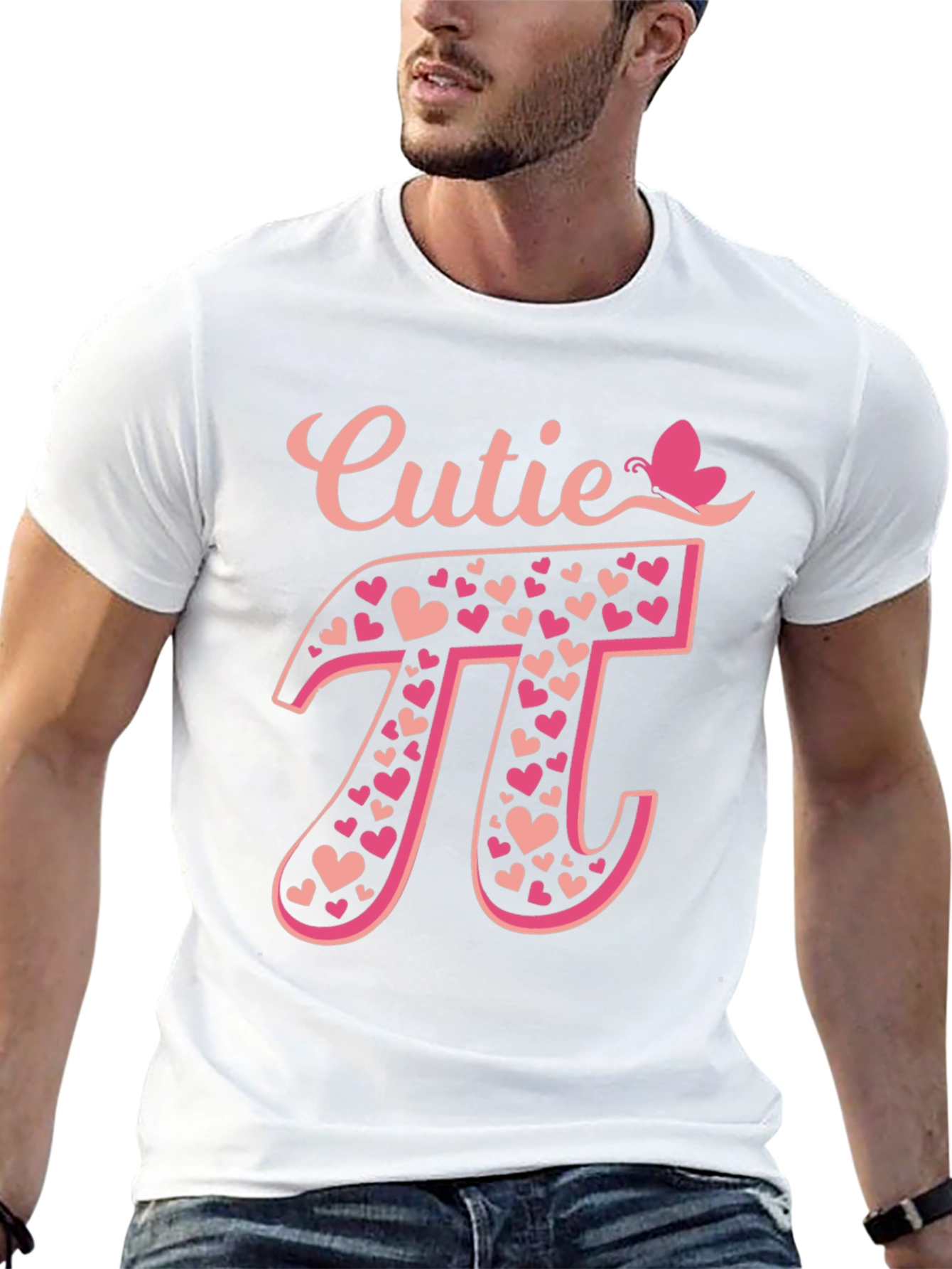Cutie Pi Heart Valentines Day T-Shirt