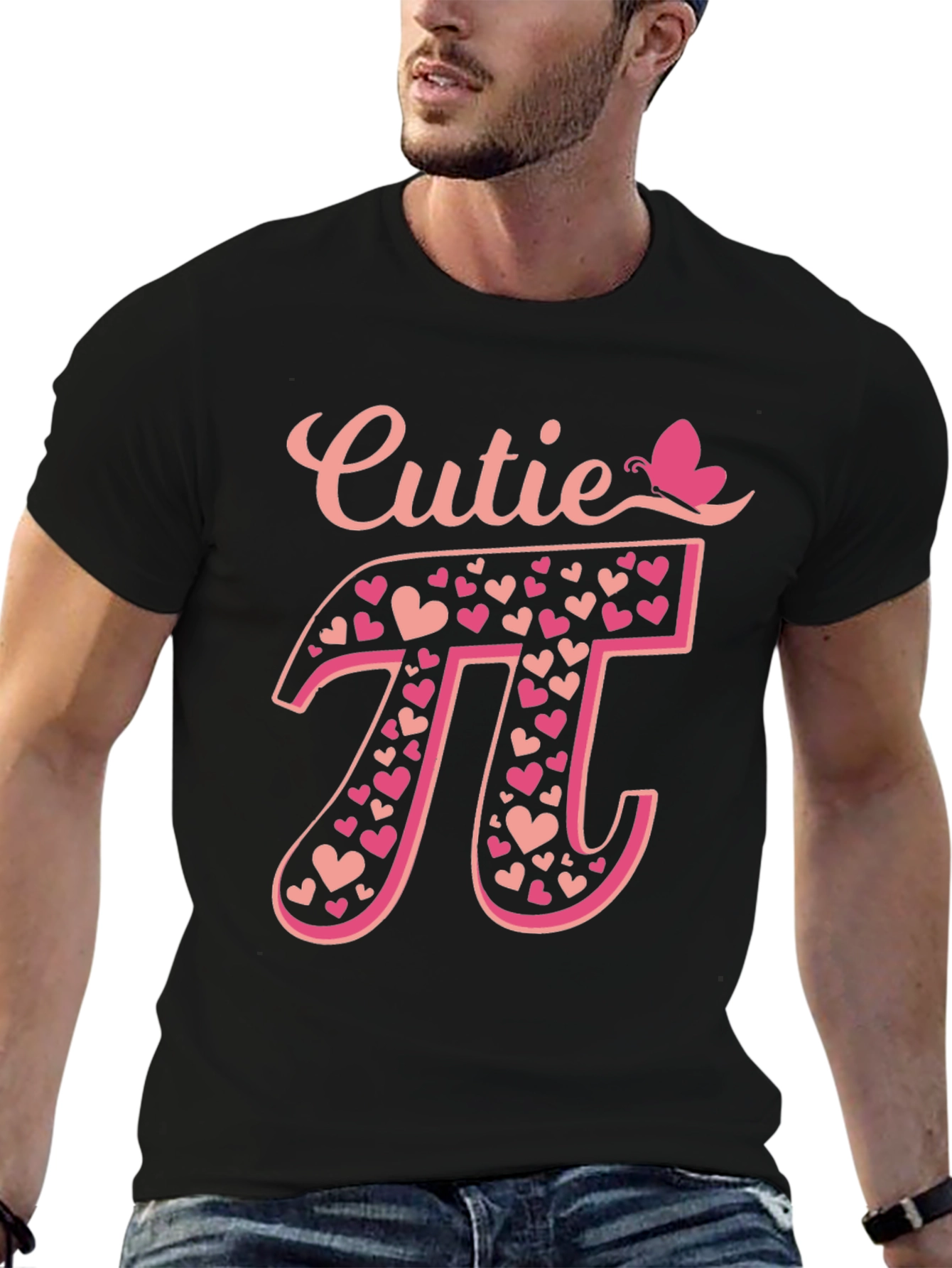 Cutie Pi Heart Valentines Day T-Shirt