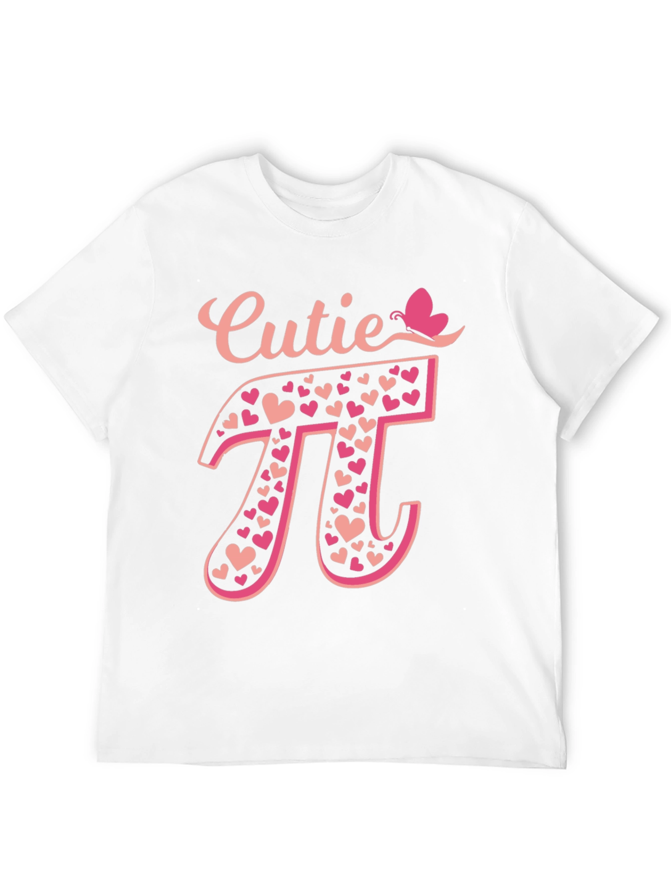 Cutie Pi Heart Valentines Day T-Shirt