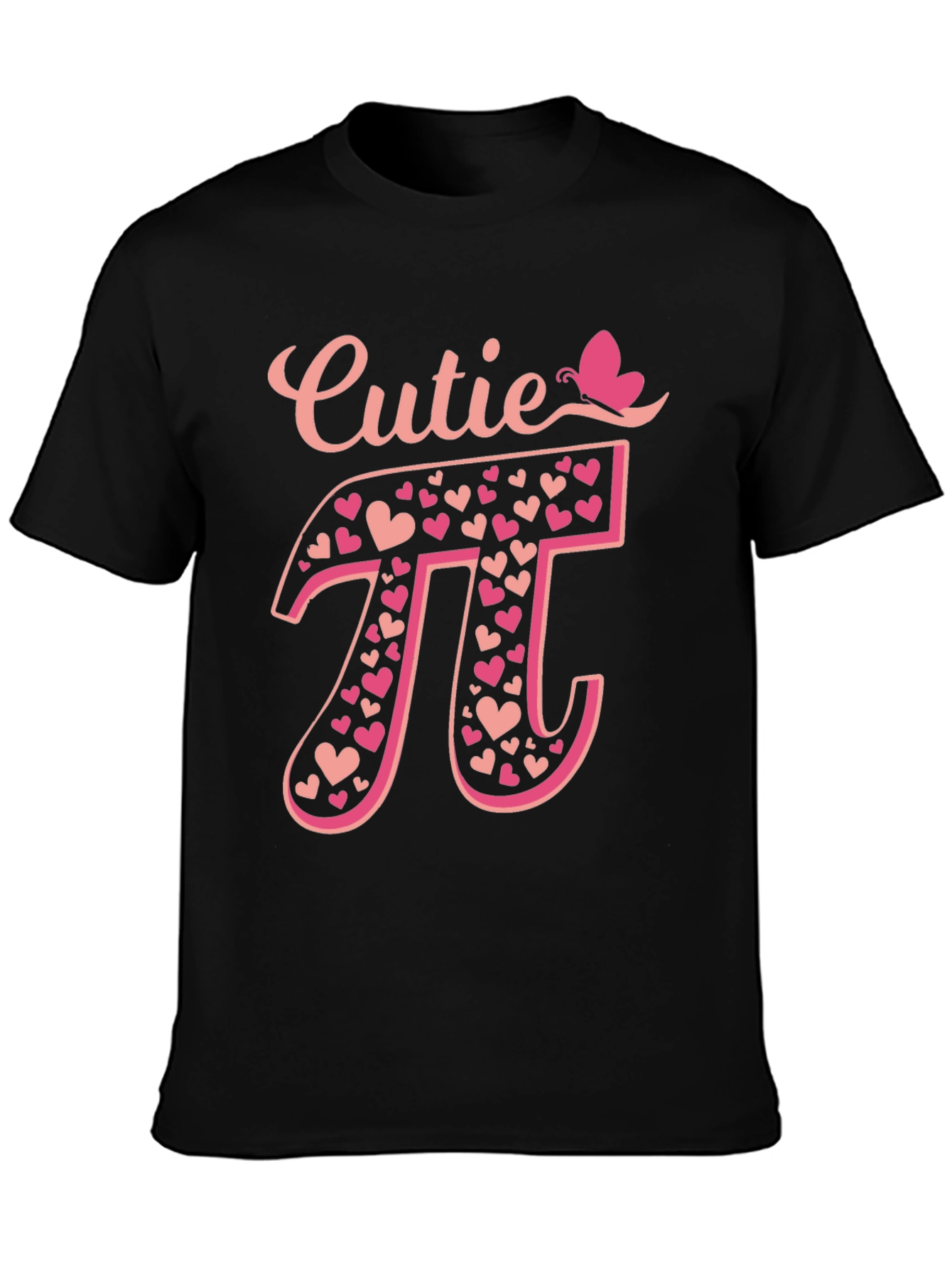 Cutie Pi Heart Valentines Day T-Shirt