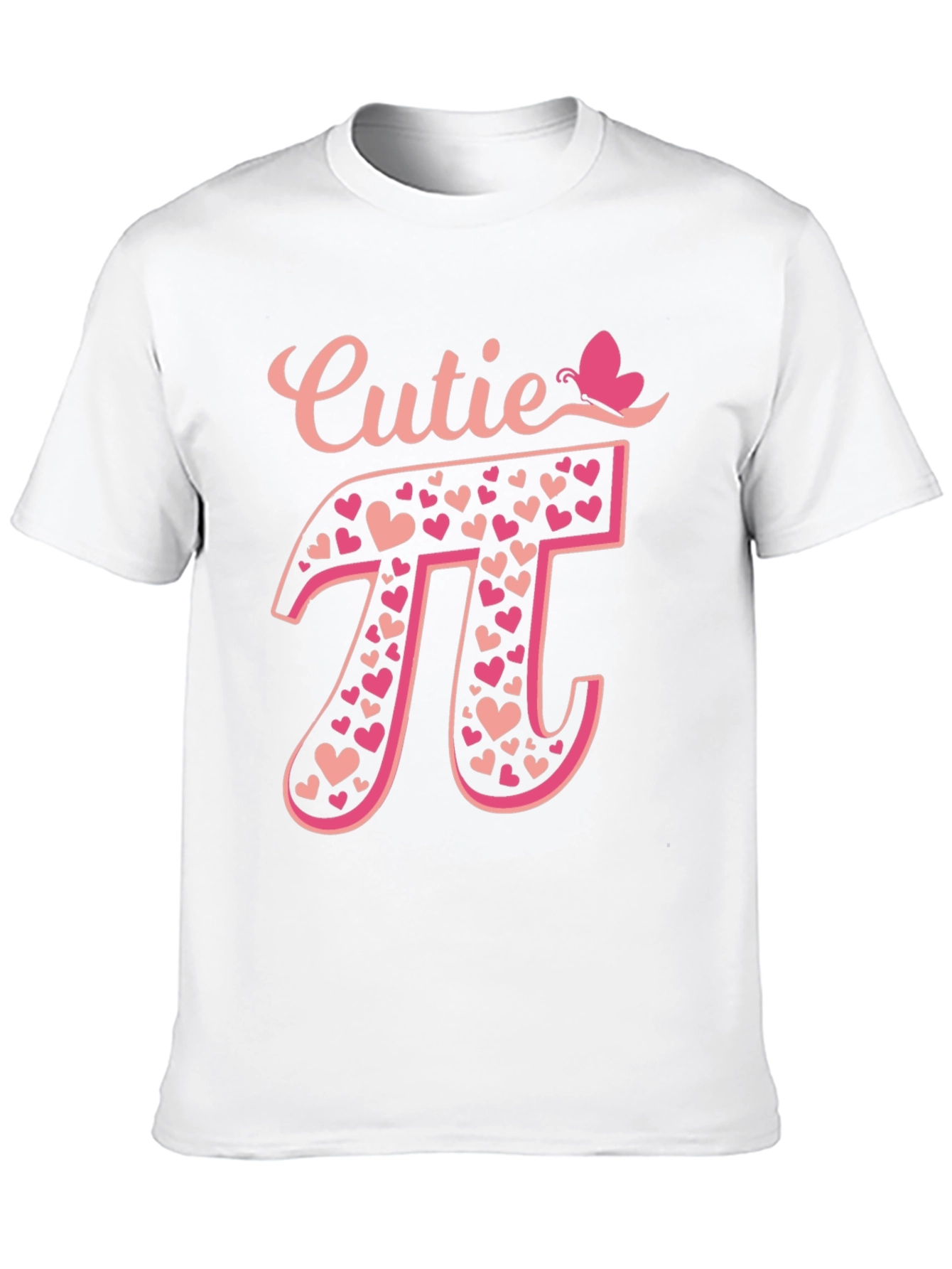 Cutie Pi Heart Valentines Day T-Shirt