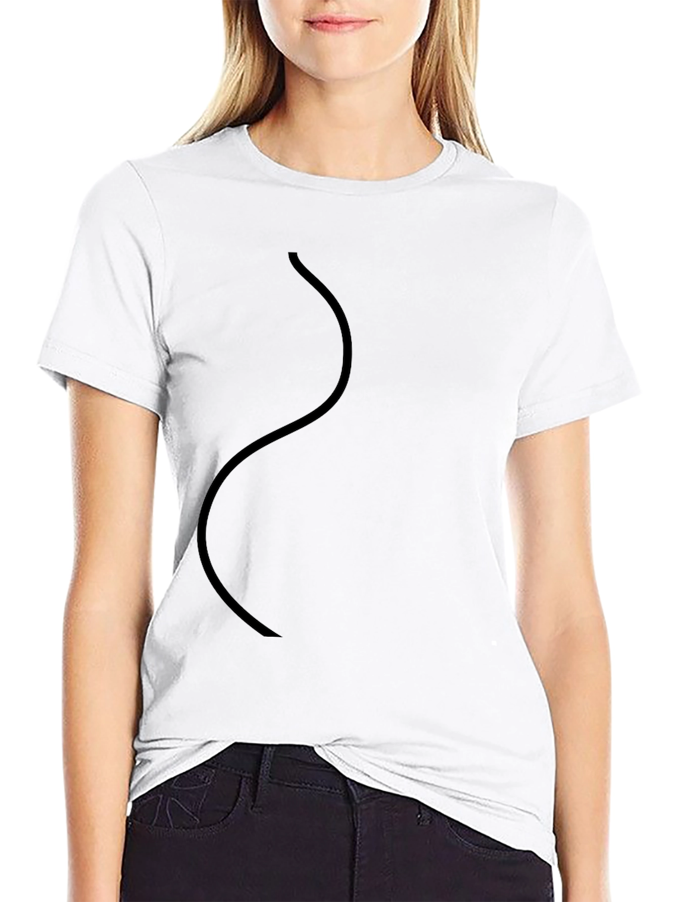 Classic Black Crew Neck T-Shirt