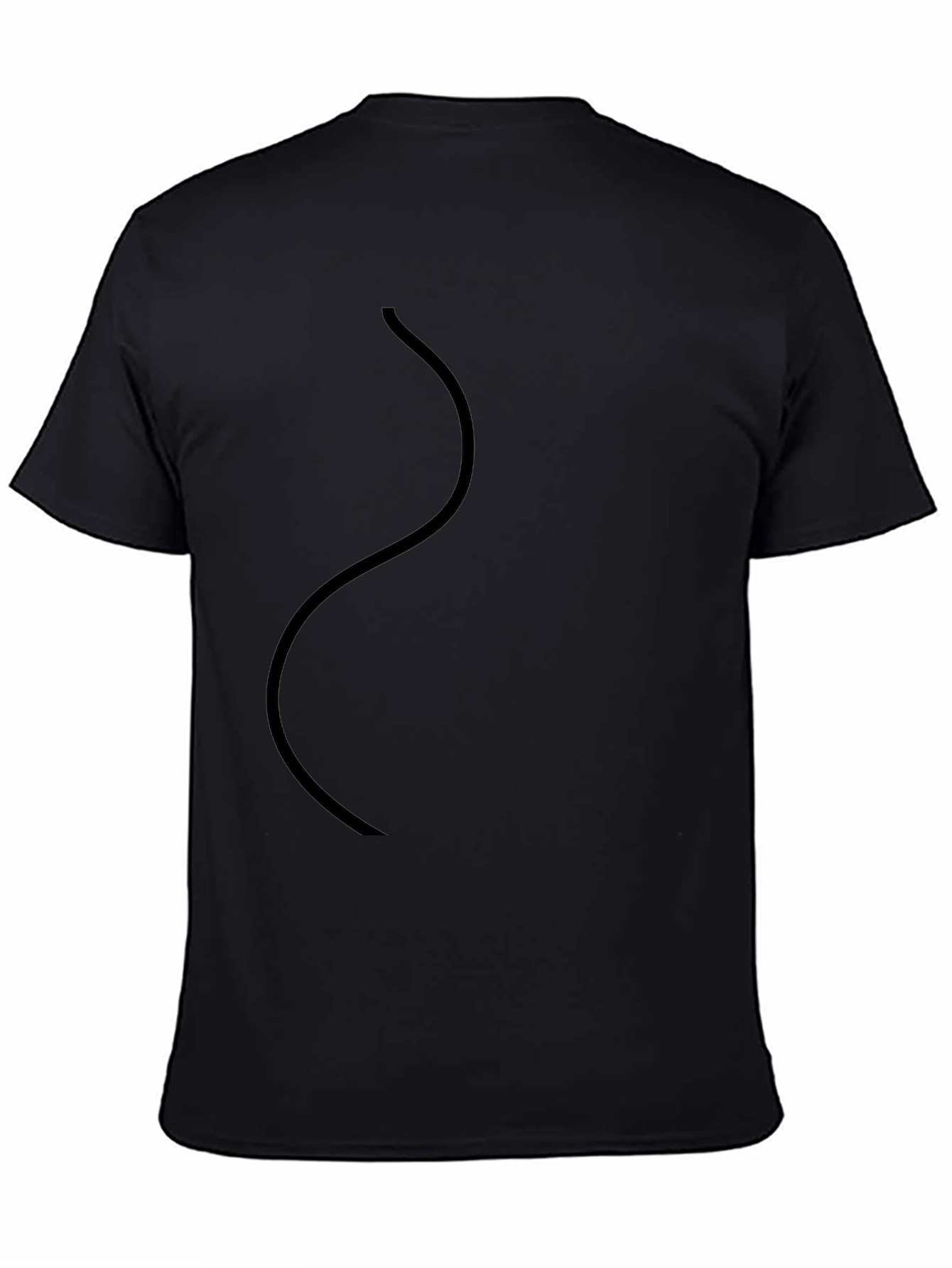 Classic Black Crew Neck T-Shirt