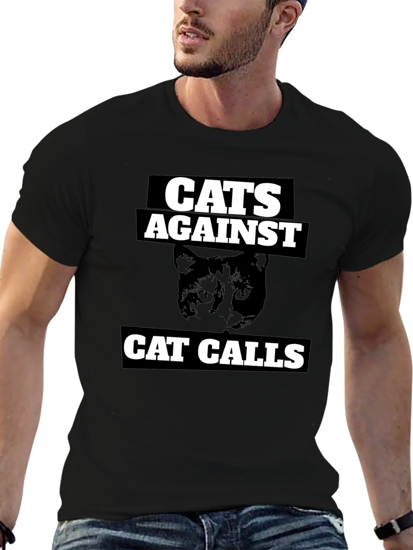 Cats Against Cat Calls Graphic Tee