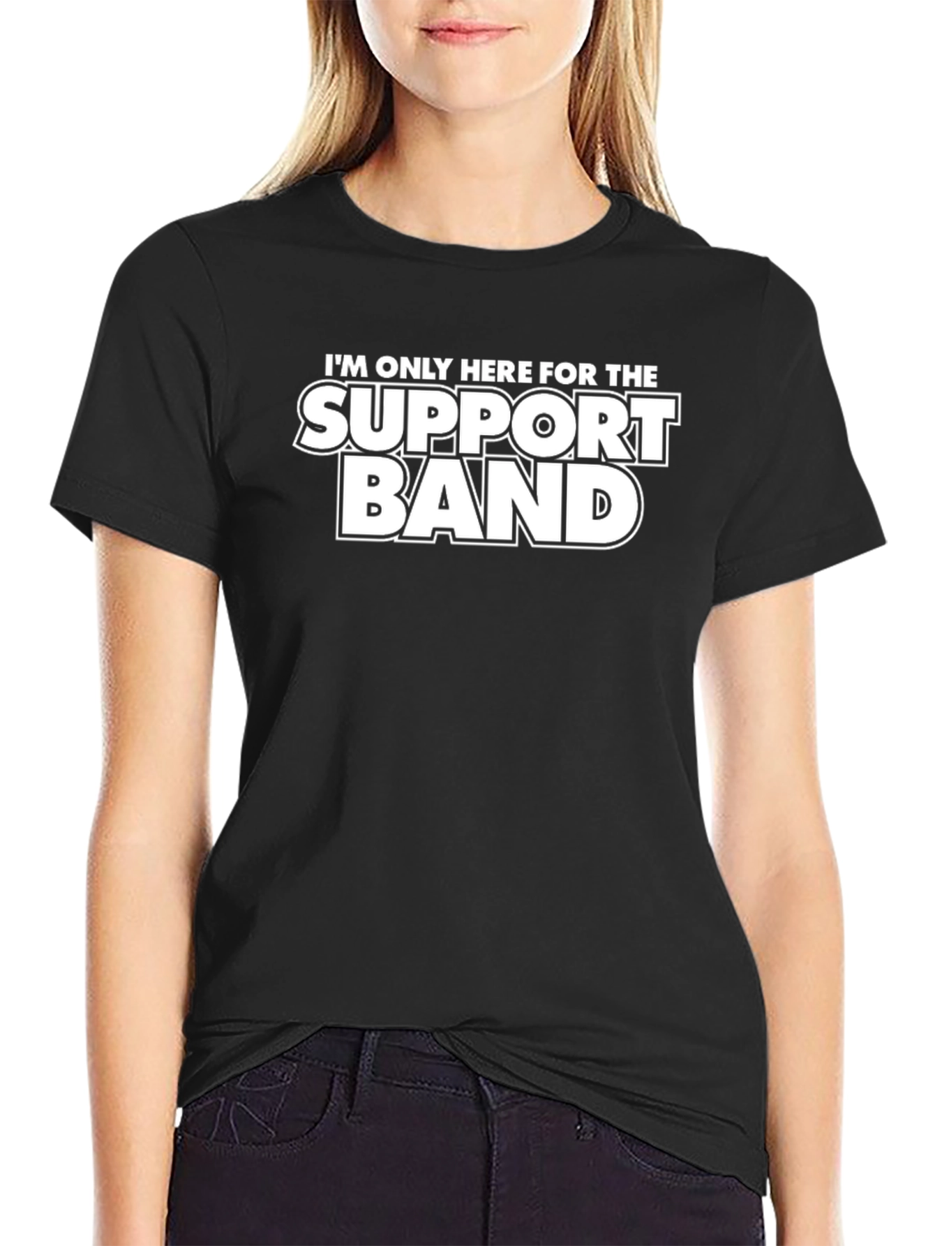 Support Band Tee - Funny Concert T-Shirt