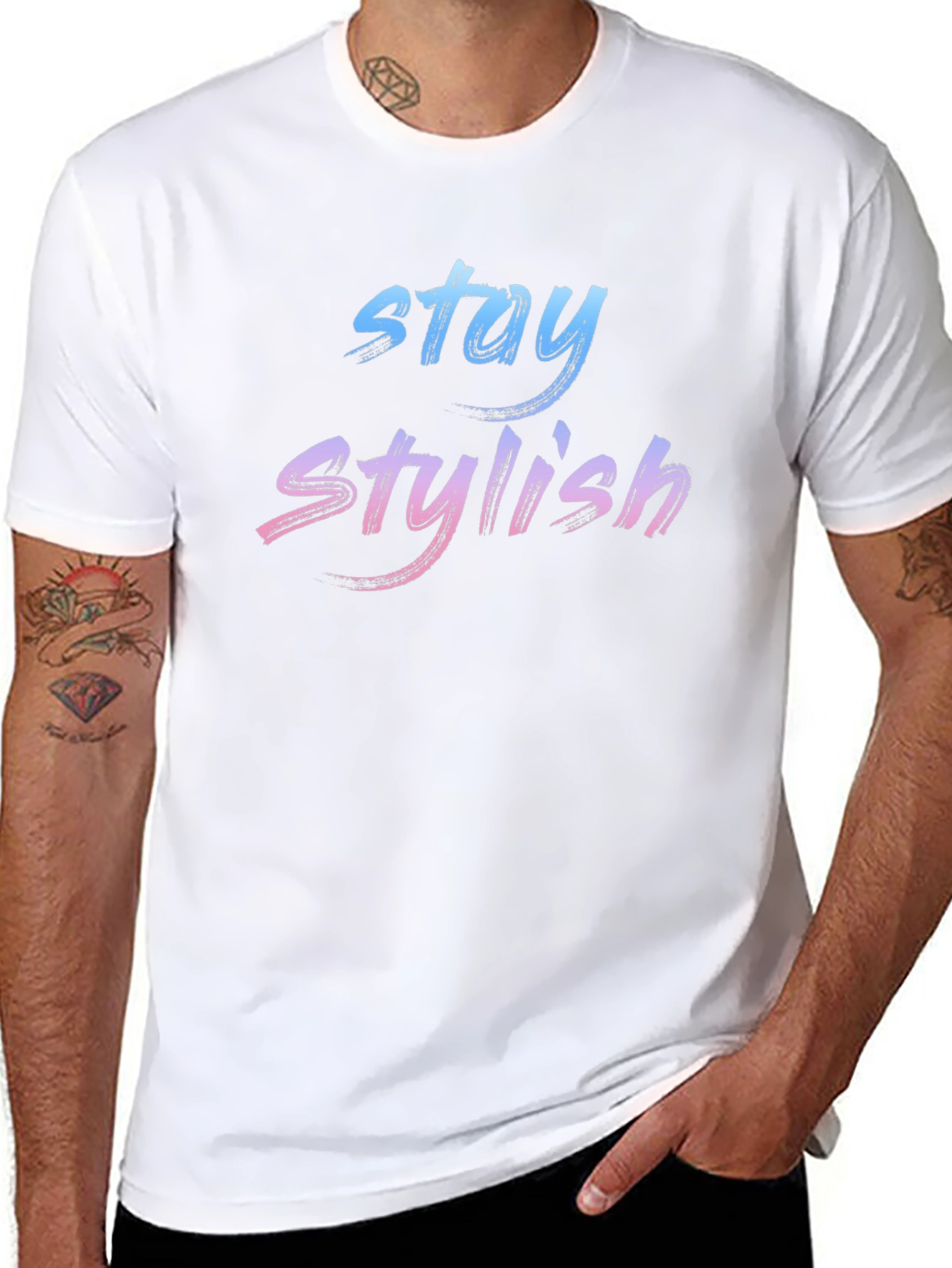 Stay Stylish Graphic T-Shirt