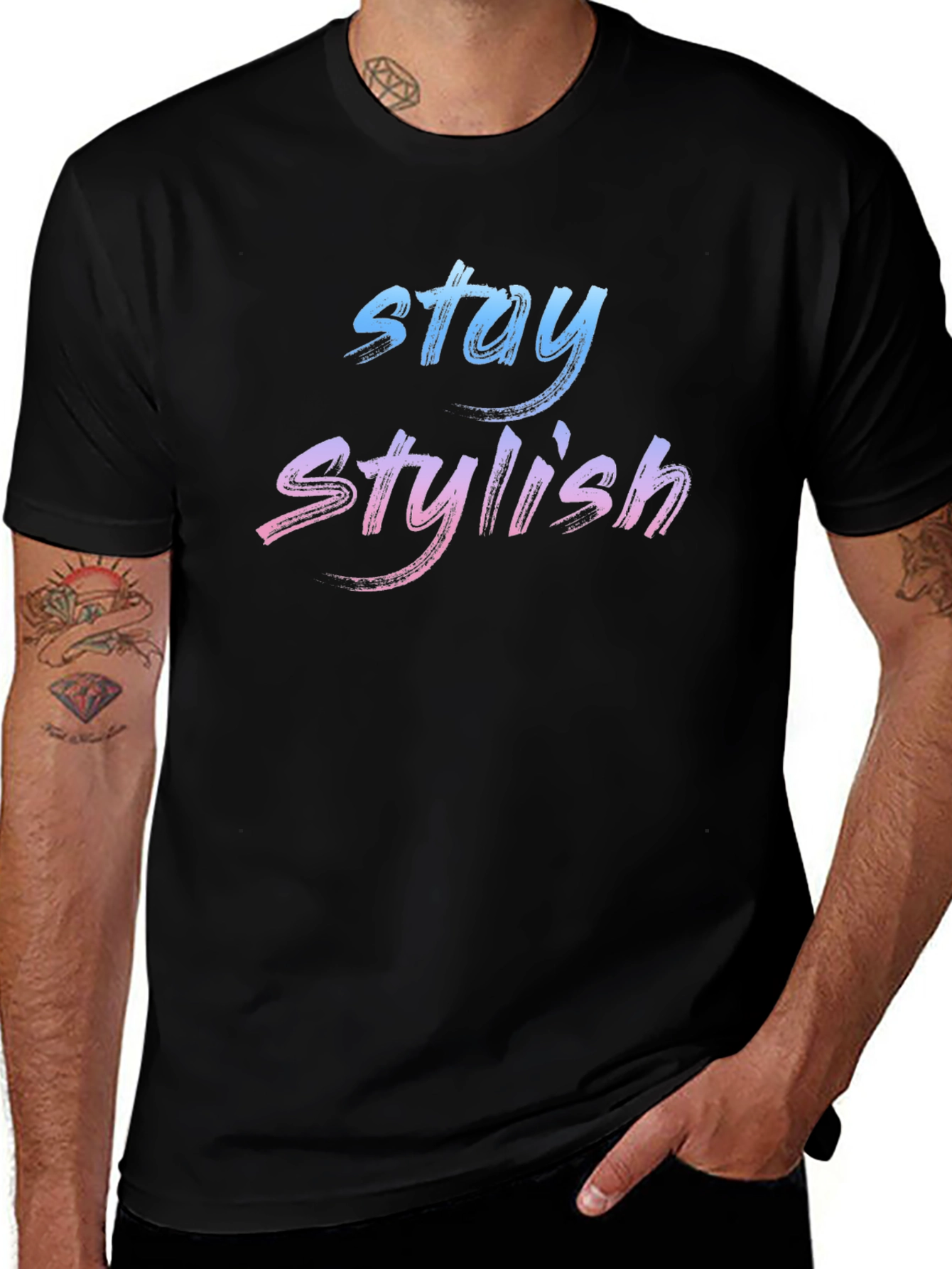 Stay Stylish Graphic T-Shirt