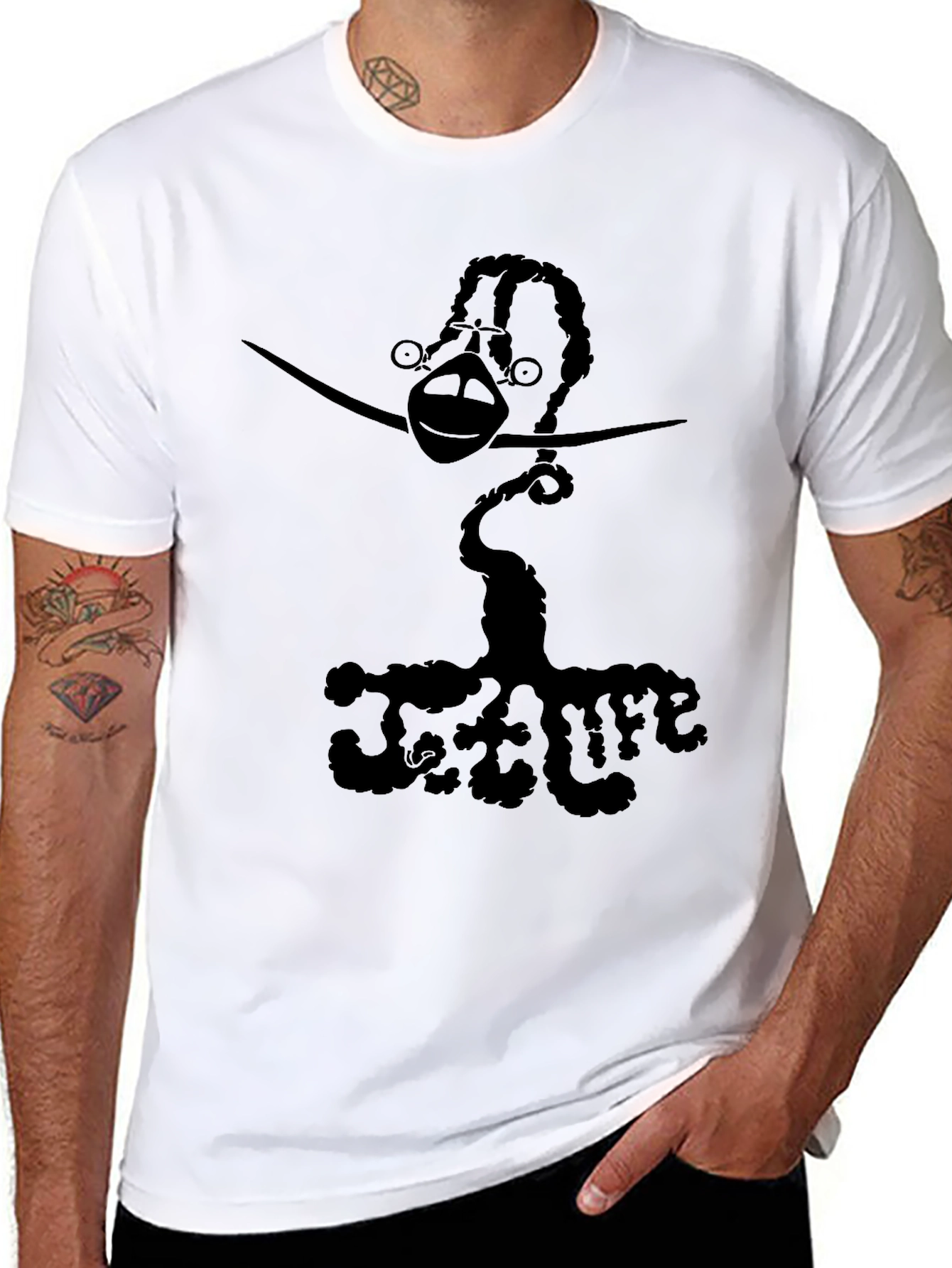 Jet Life Black Graphic T-Shirt