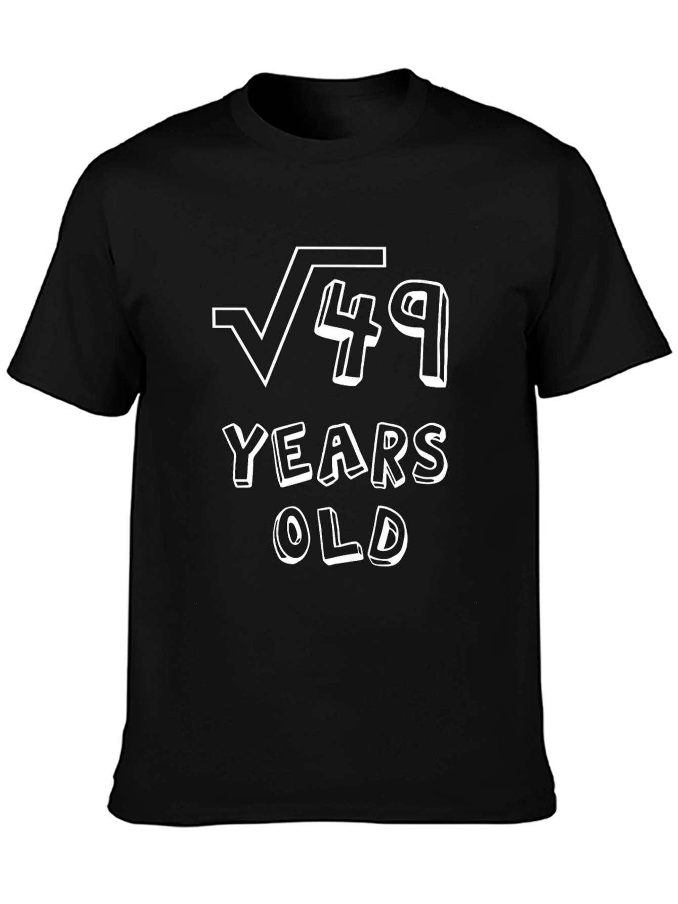 Funny 7 Years Old Math T-Shirt