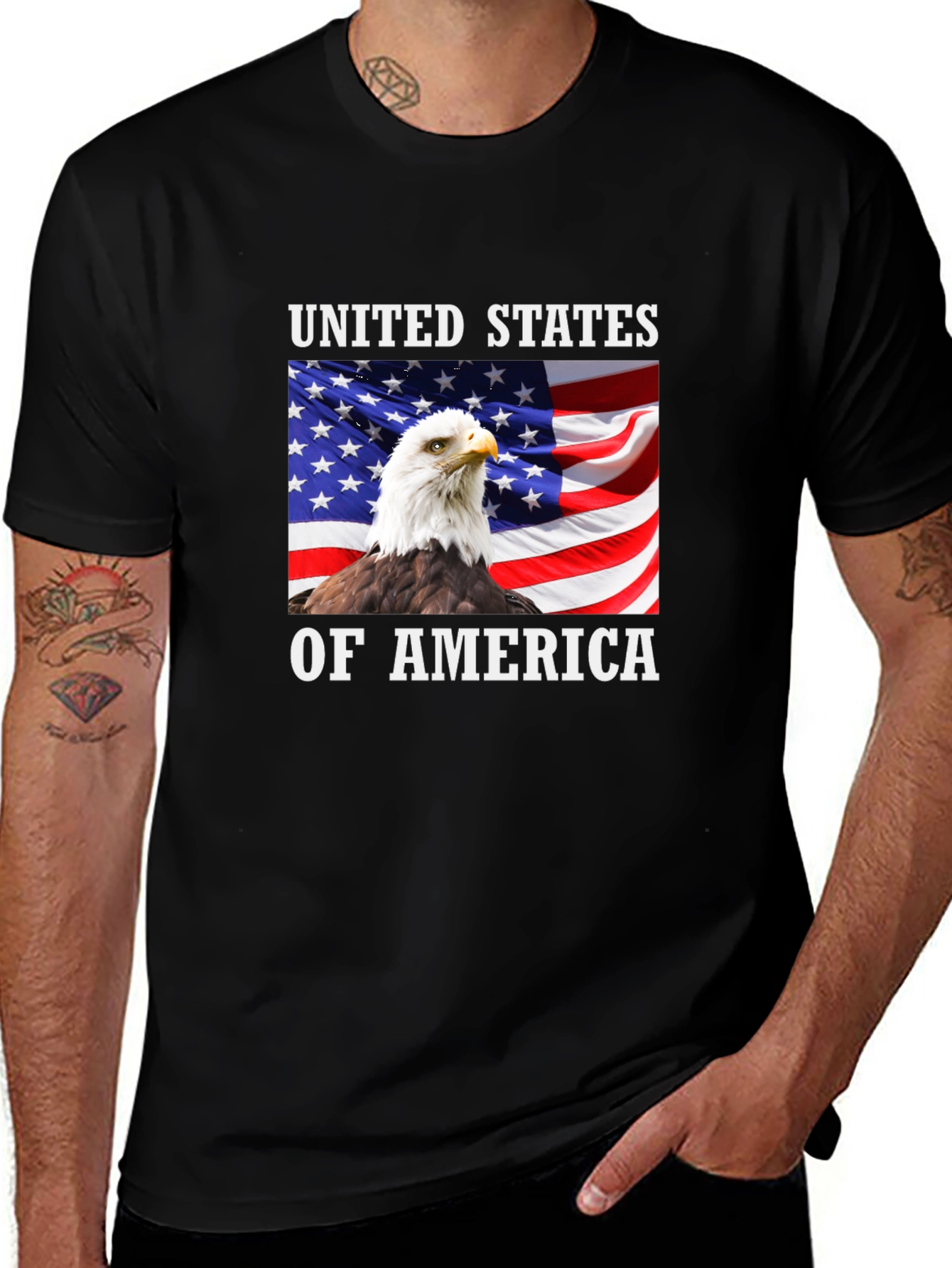 USA Eagle Graphic T-Shirt