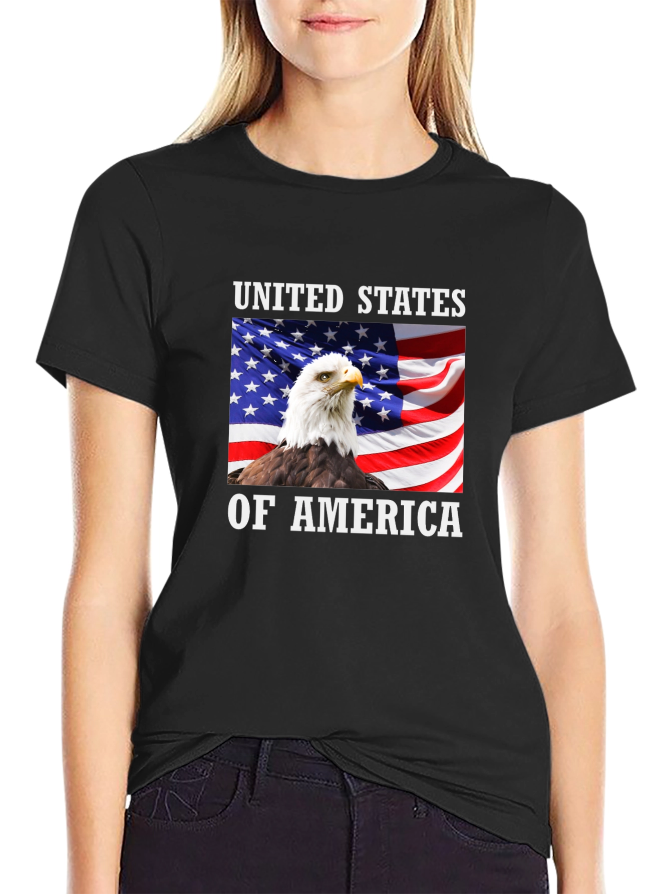 USA Eagle Graphic T-Shirt