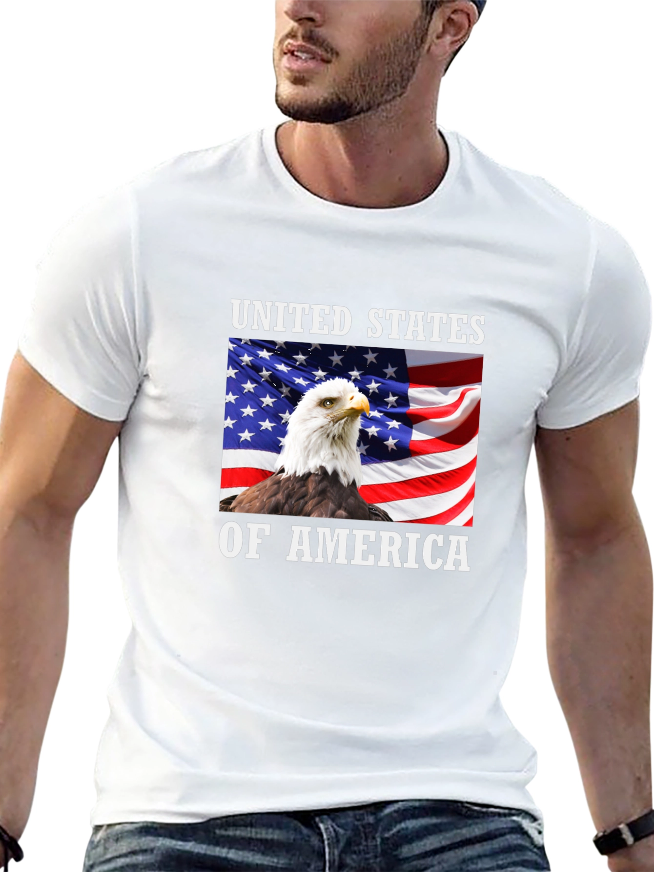 USA Eagle Graphic T-Shirt