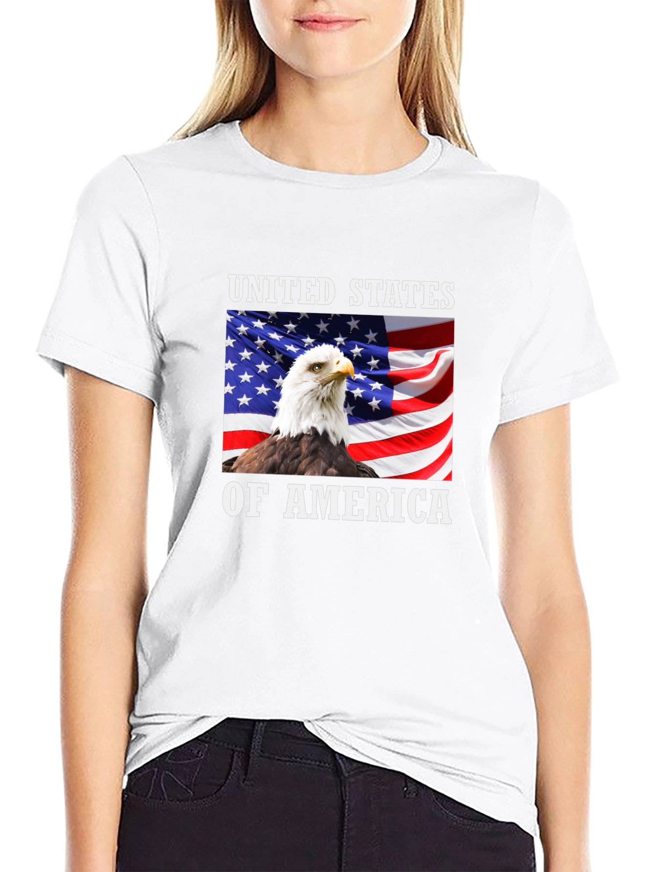USA Eagle Graphic T-Shirt