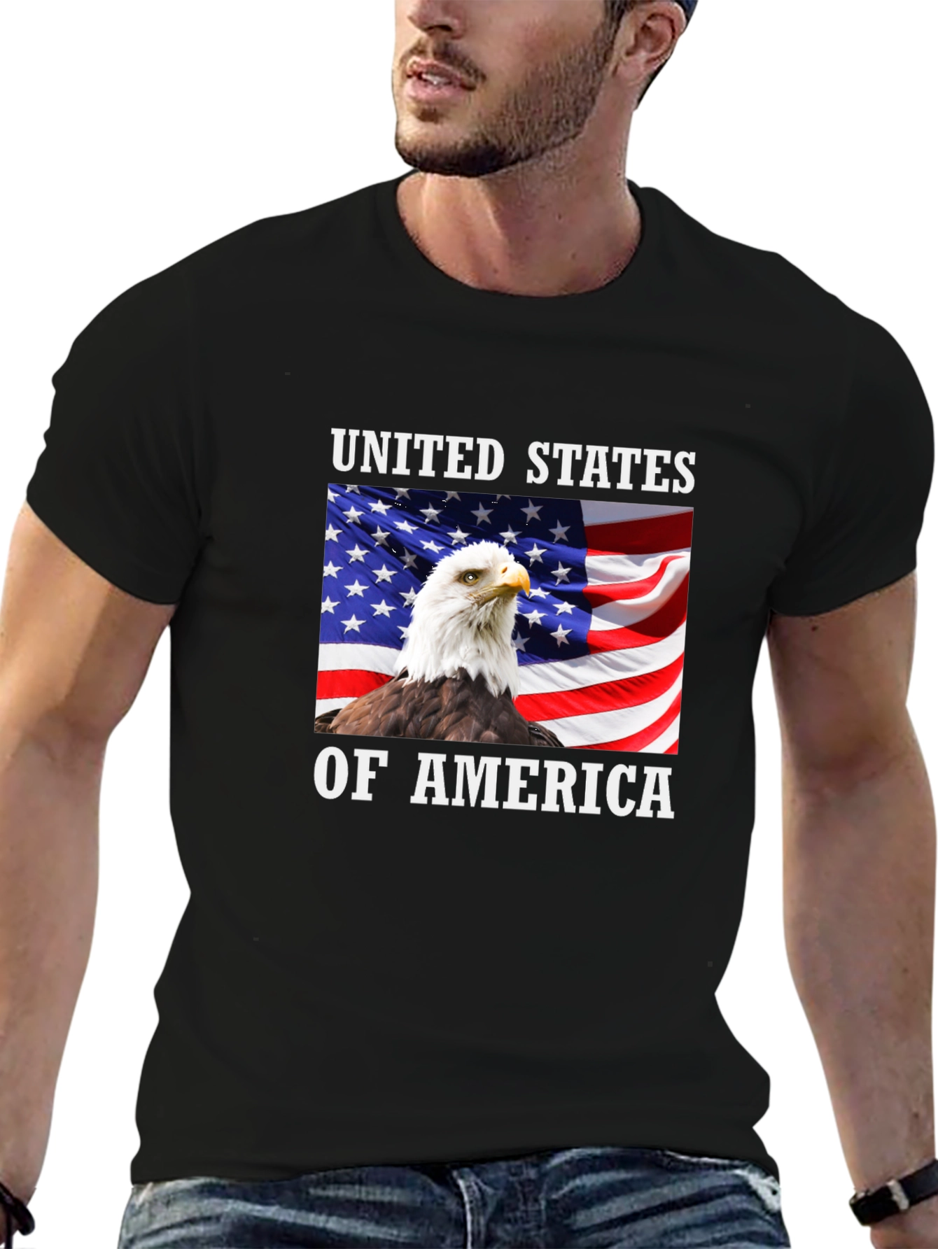 USA Eagle Graphic T-Shirt
