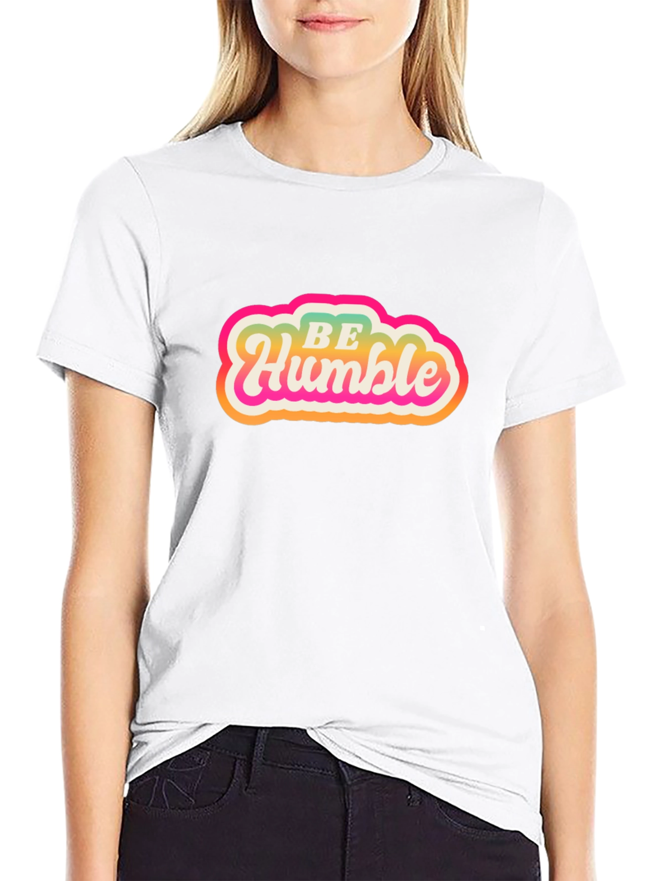 Be Humble Graphic Tee - Retro Style