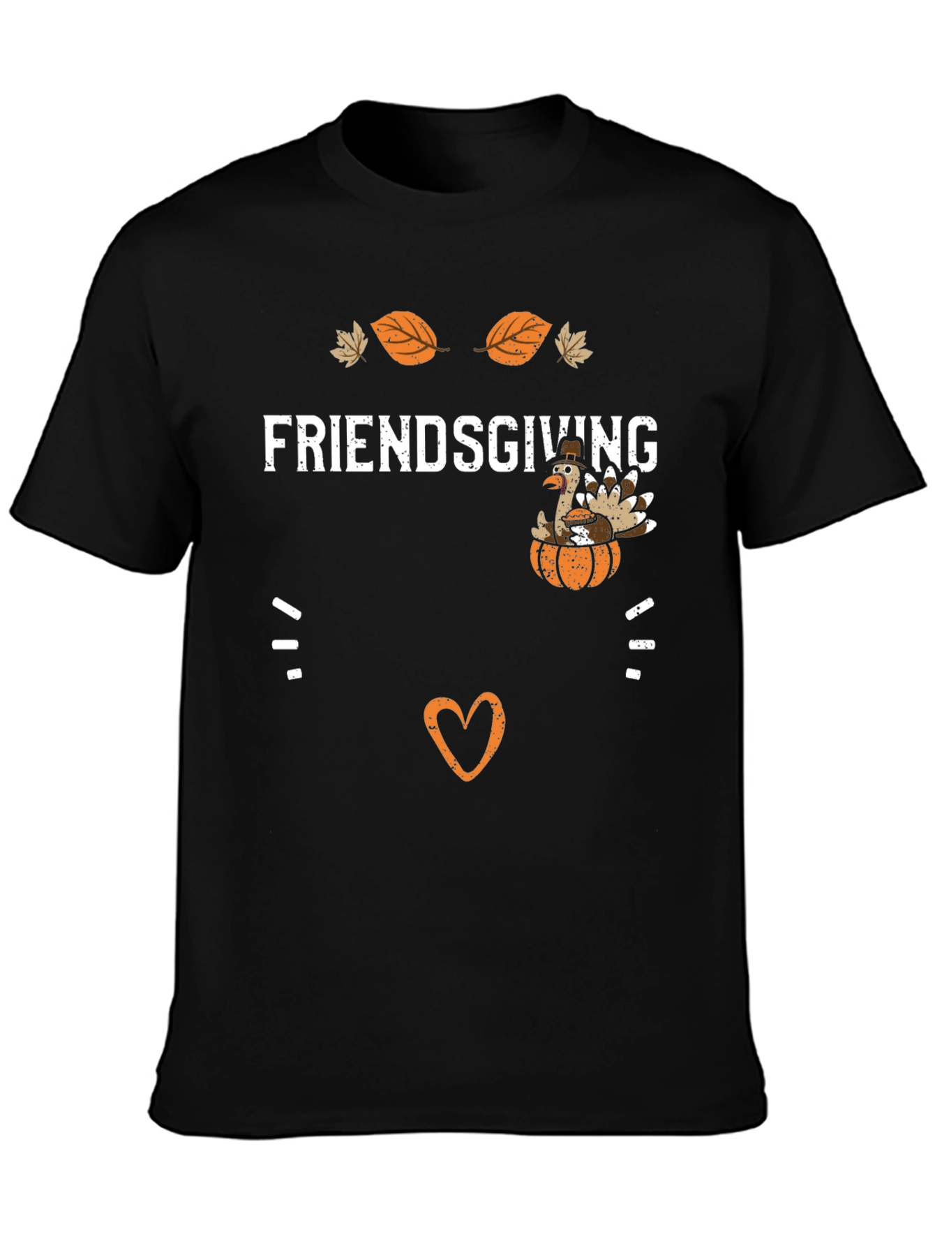 Friendsgiving Turkey Graphic Tee