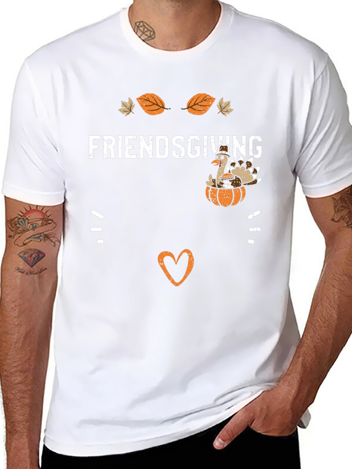 Friendsgiving Turkey Graphic Tee