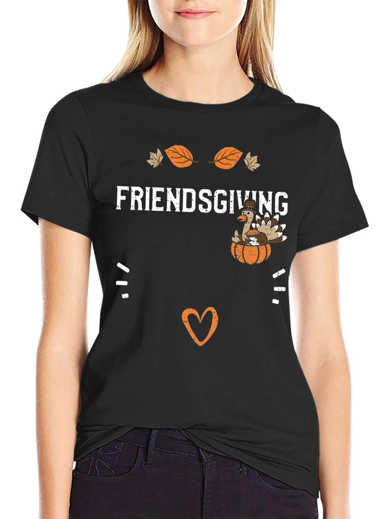 Friendsgiving Turkey Graphic Tee