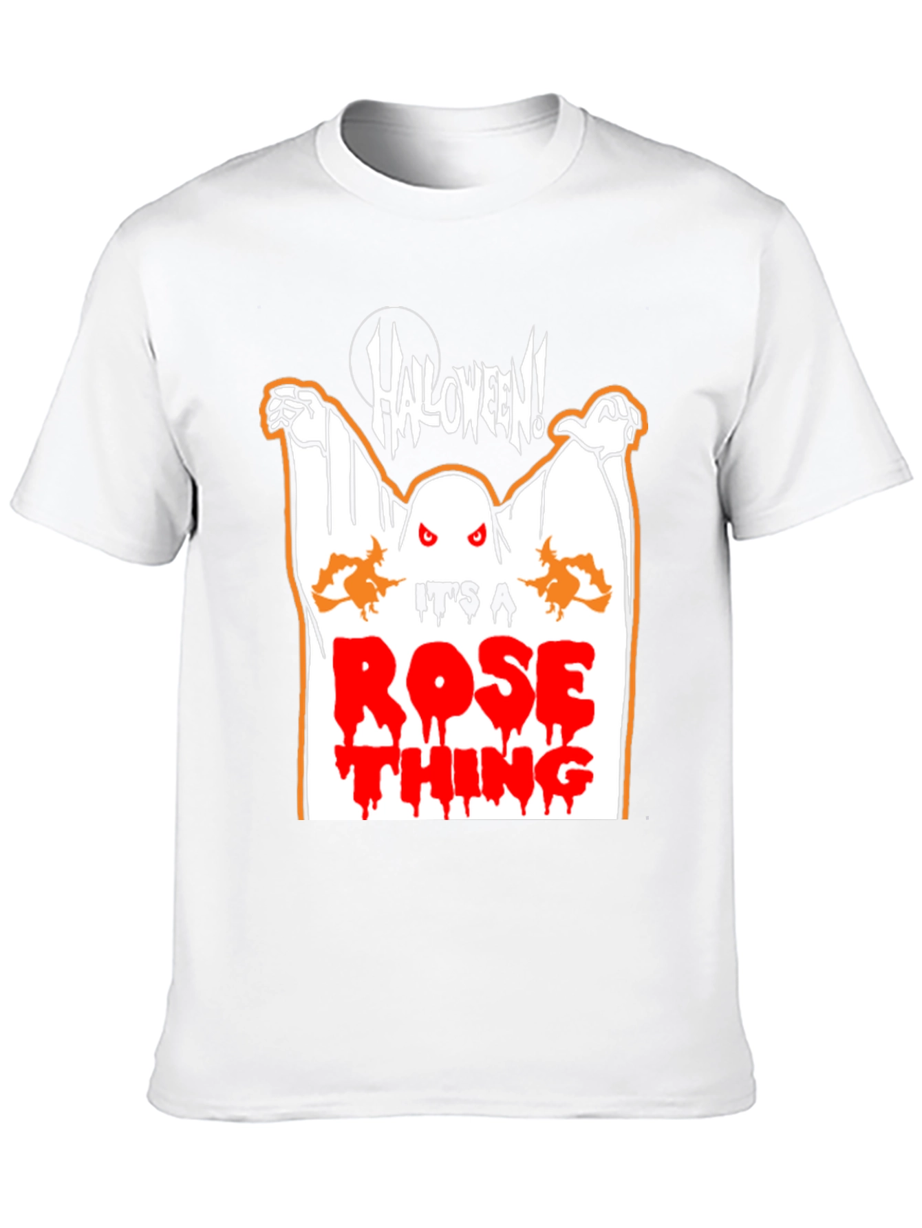 Halloween Rose Thing Graphic T-Shirt