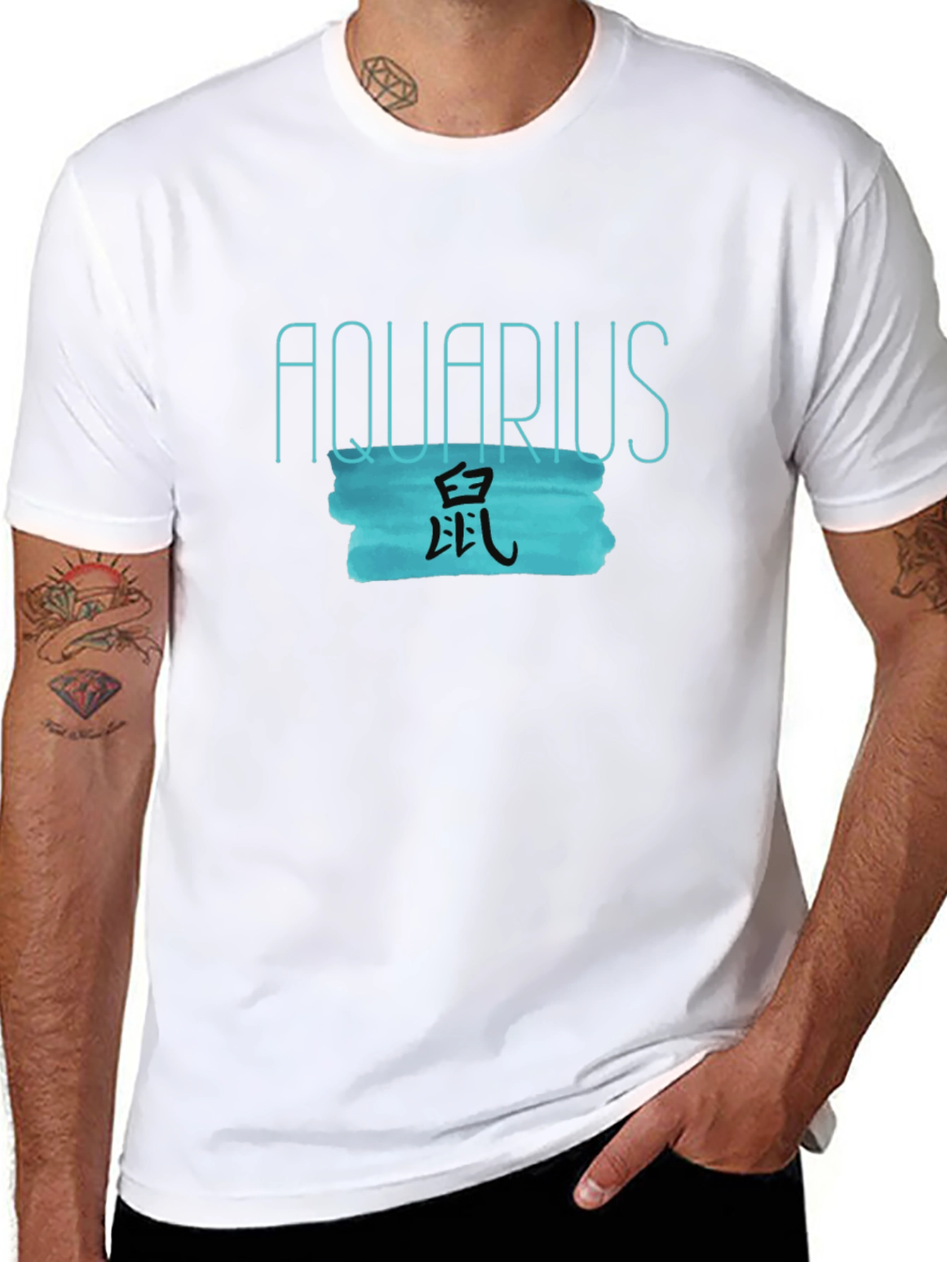 Aquarius Rat Year Zodiac T-Shirt