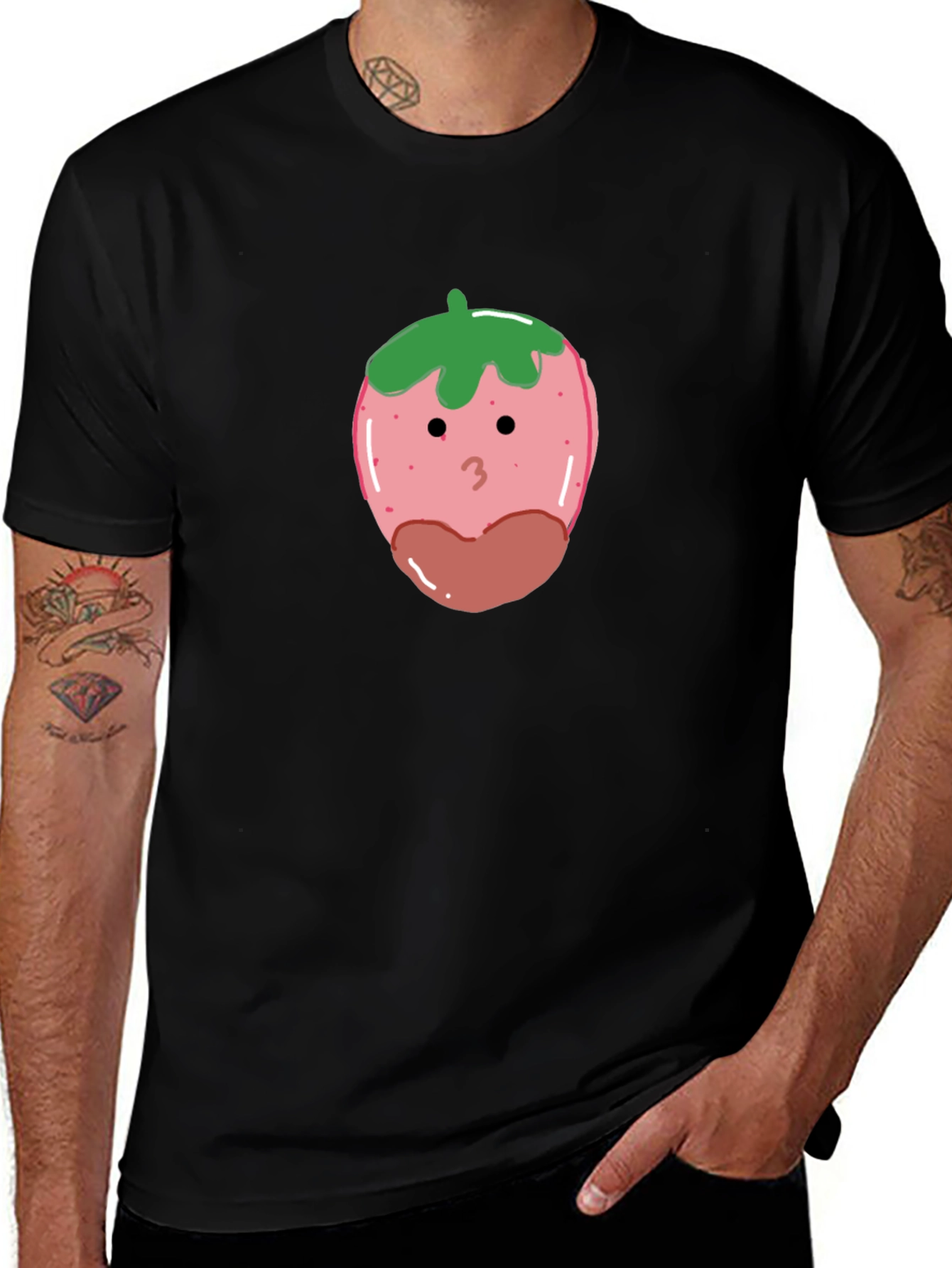 Strawberry Dipped Tee