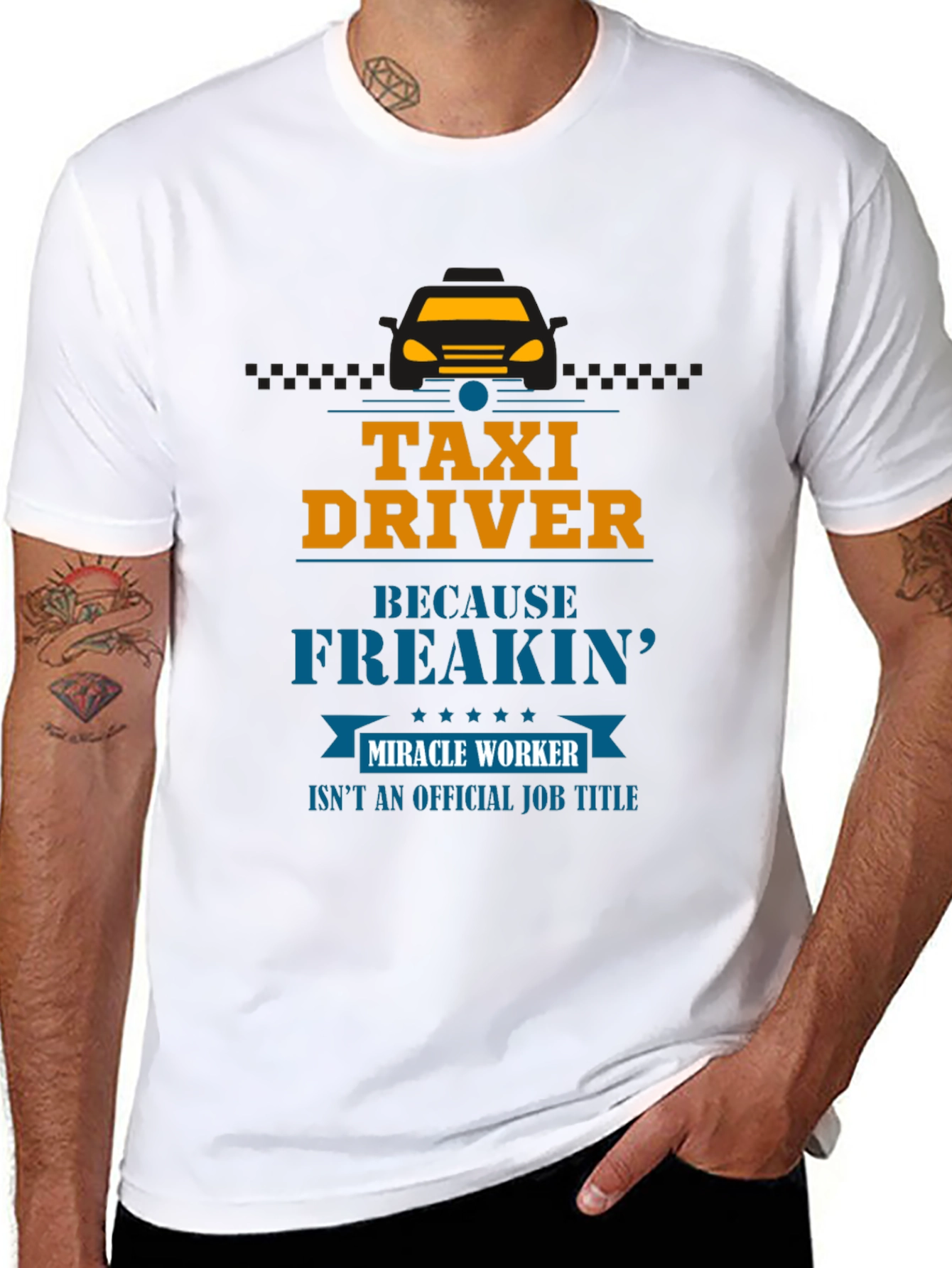 Taxi Driver Funny Graphic Tee