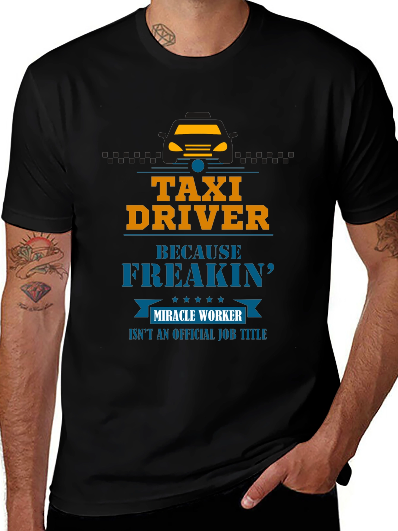 Taxi Driver Funny Graphic Tee