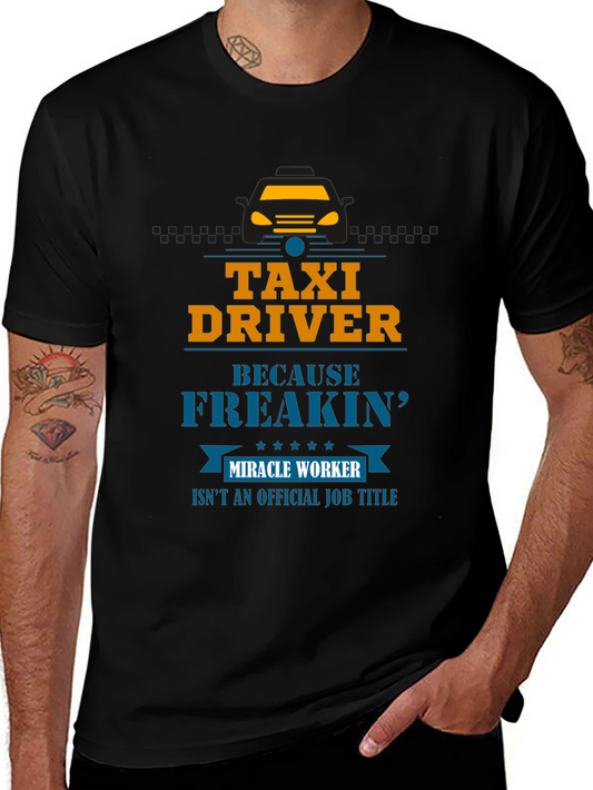 Taxi Driver Funny Graphic Tee