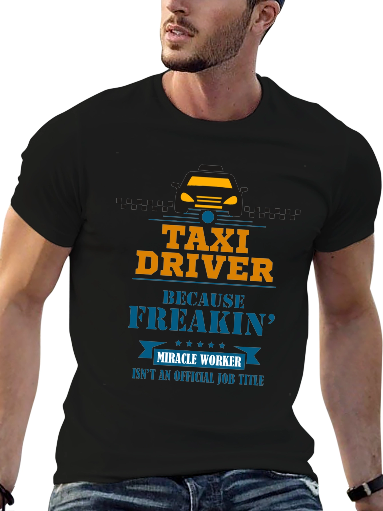 Taxi Driver Funny Graphic Tee