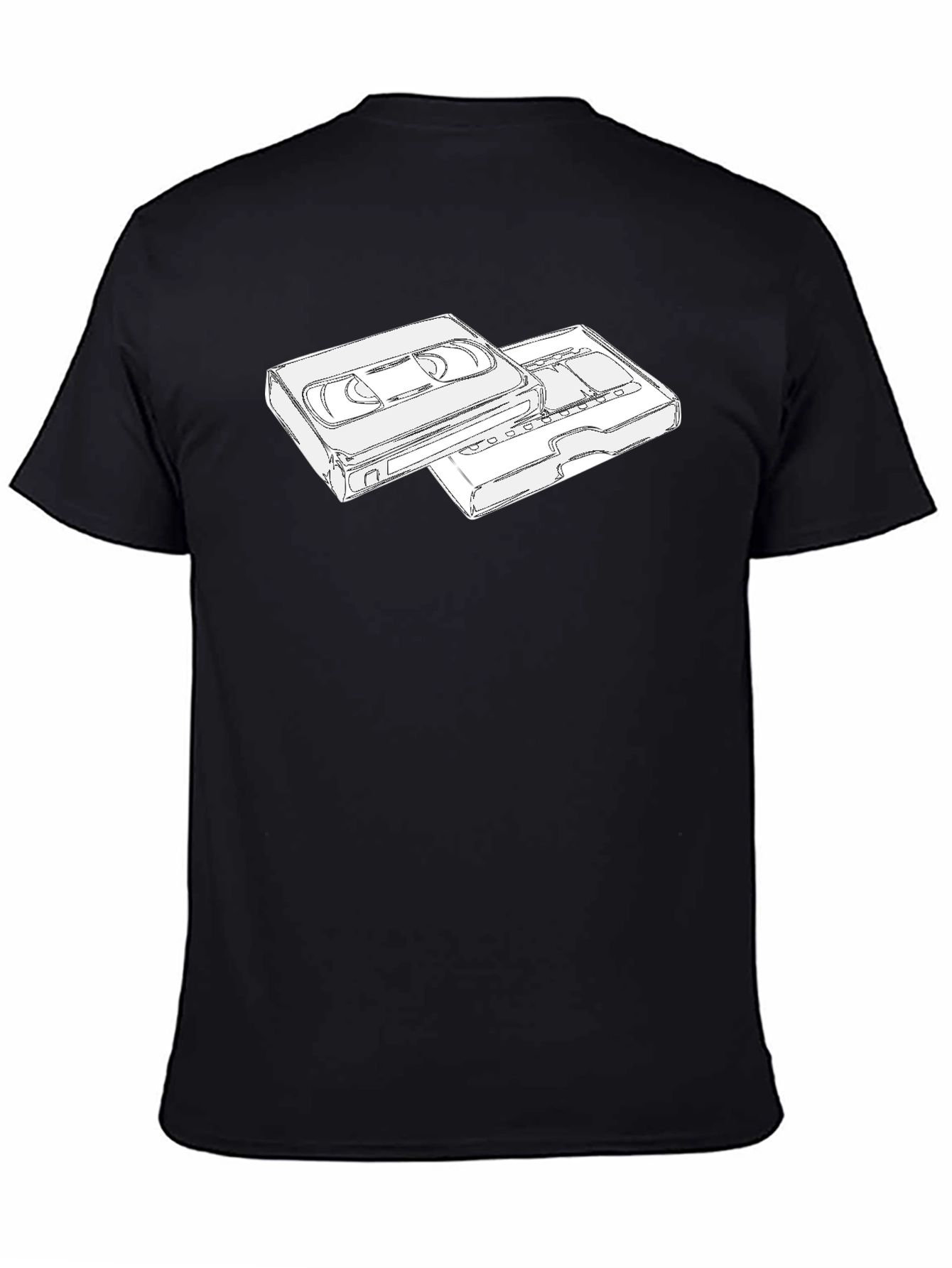 Retro VHS Tape T-Shirt - Classic Video Era Tee