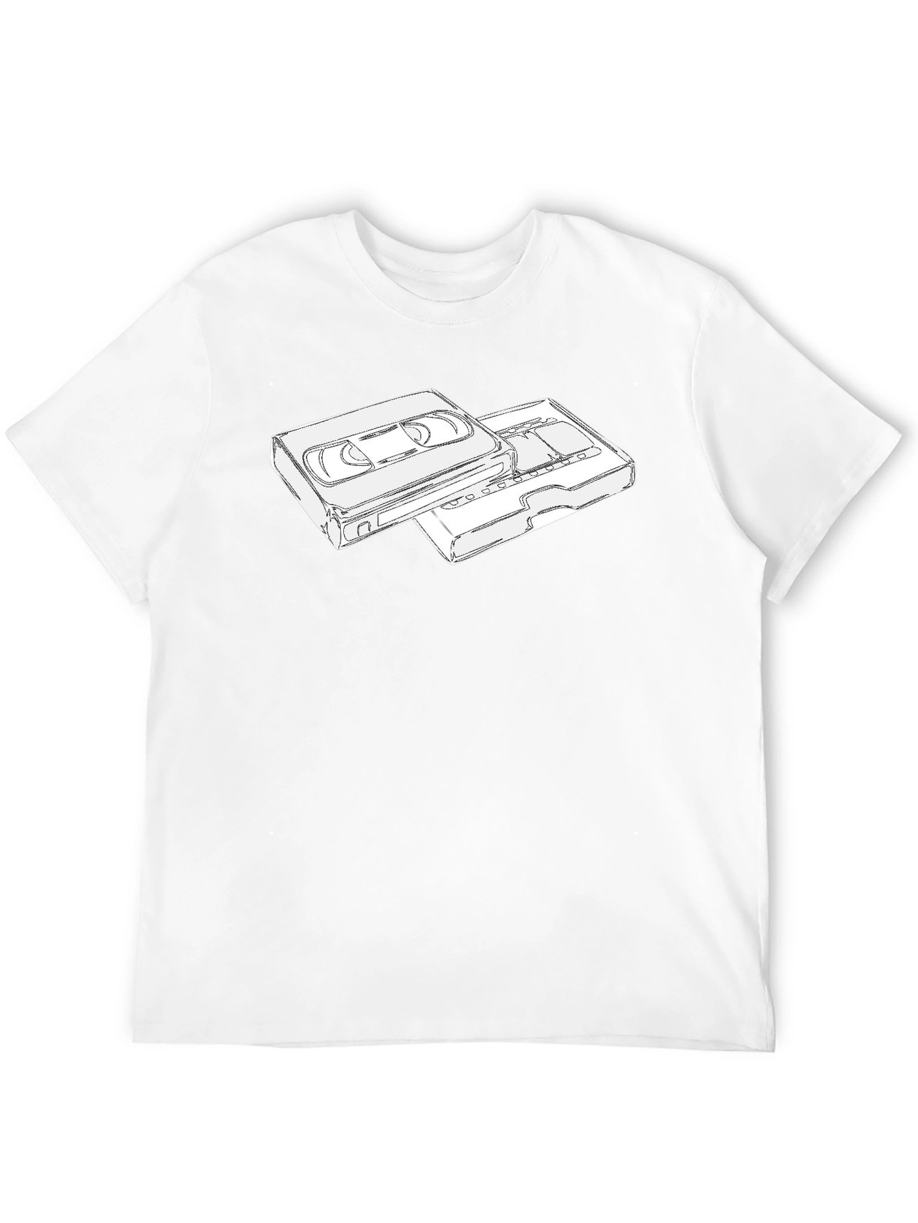 Retro VHS Tape T-Shirt - Classic Video Era Tee