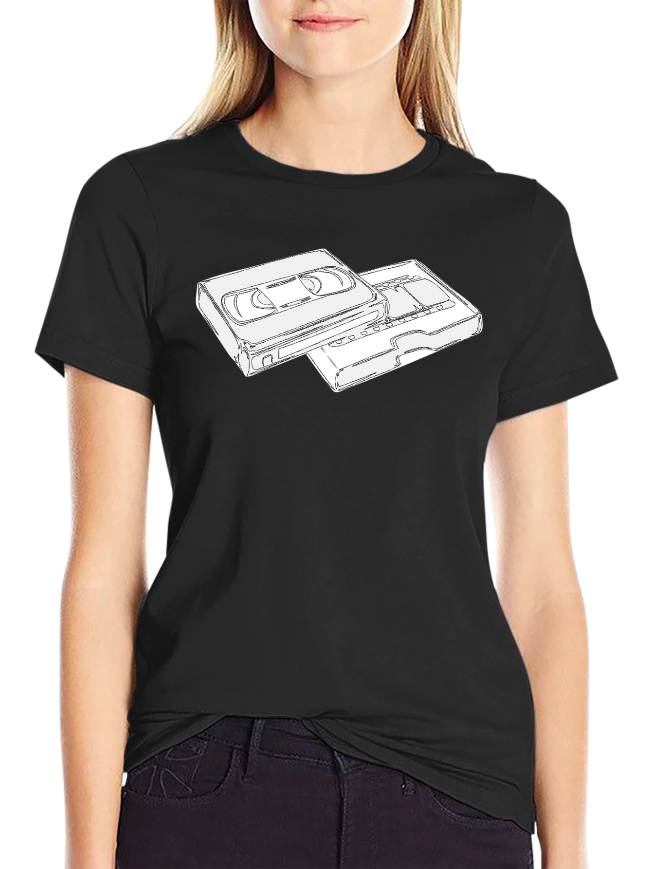 Retro VHS Tape T-Shirt - Classic Video Era Tee