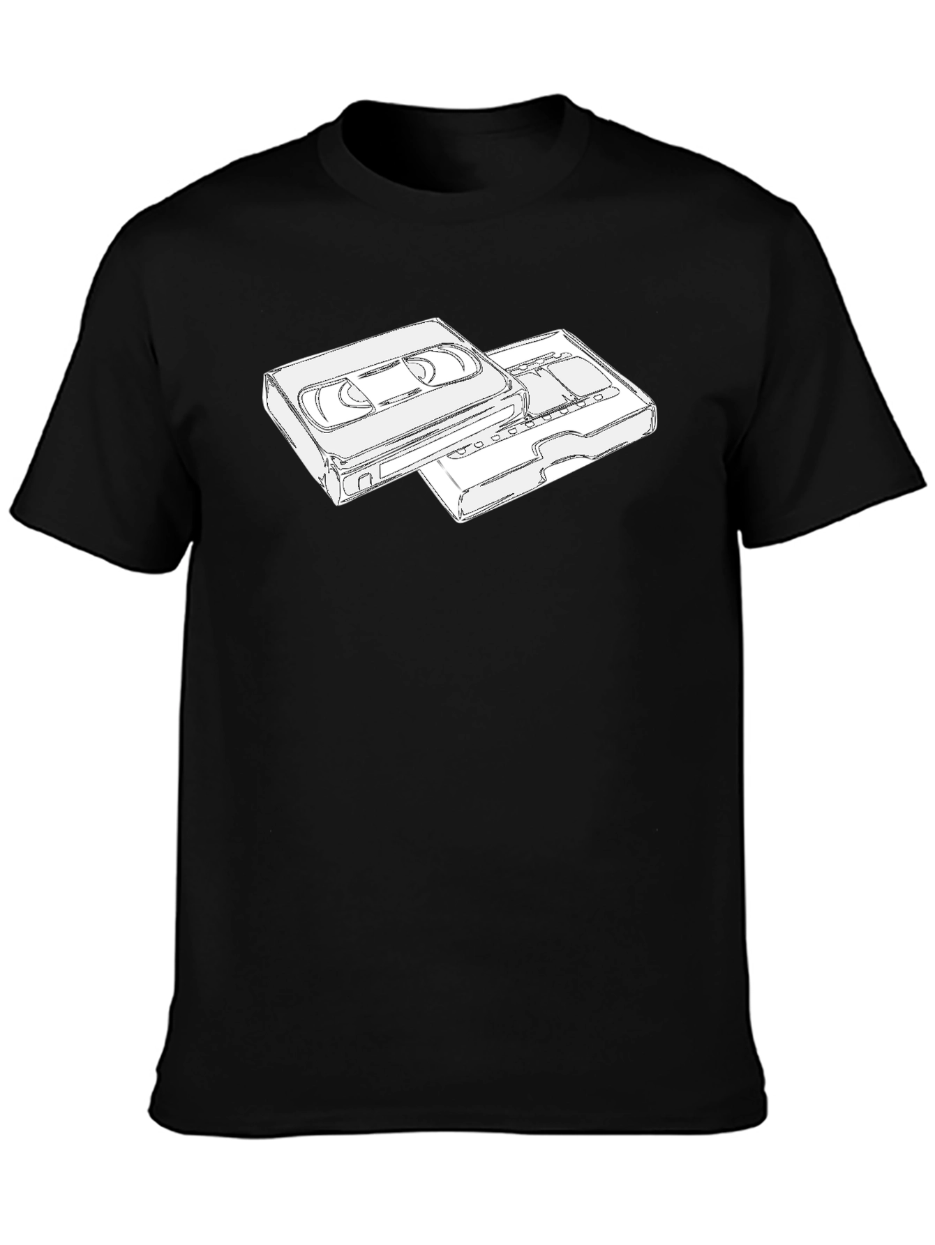 Retro VHS Tape T-Shirt - Classic Video Era Tee
