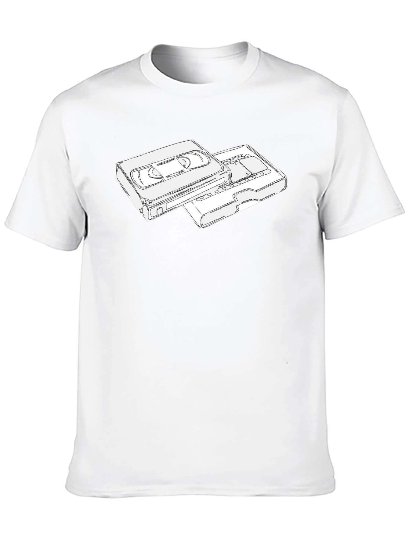 Retro VHS Tape T-Shirt - Classic Video Era Tee