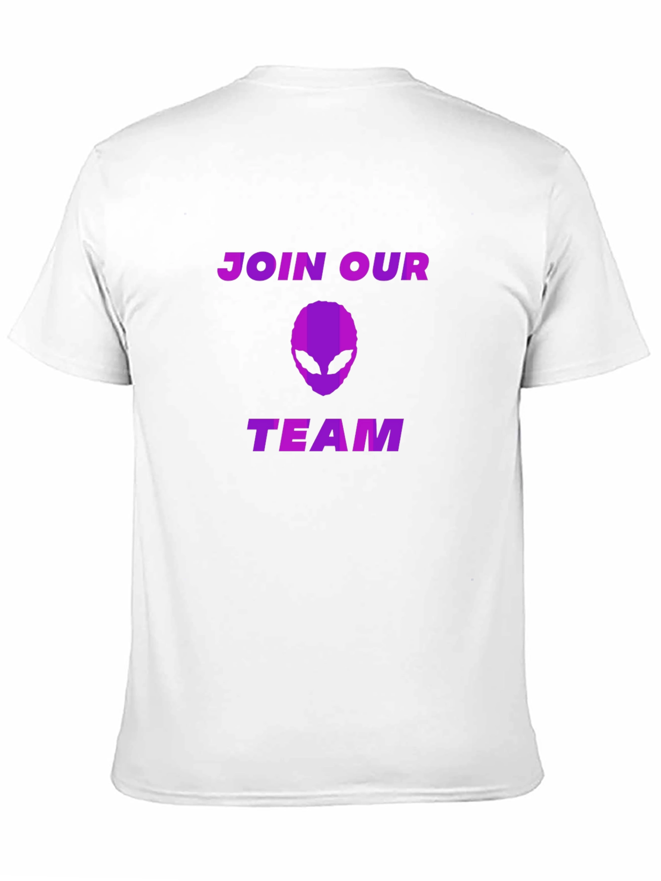 Join Our Team Alien Graphic Tee - Black