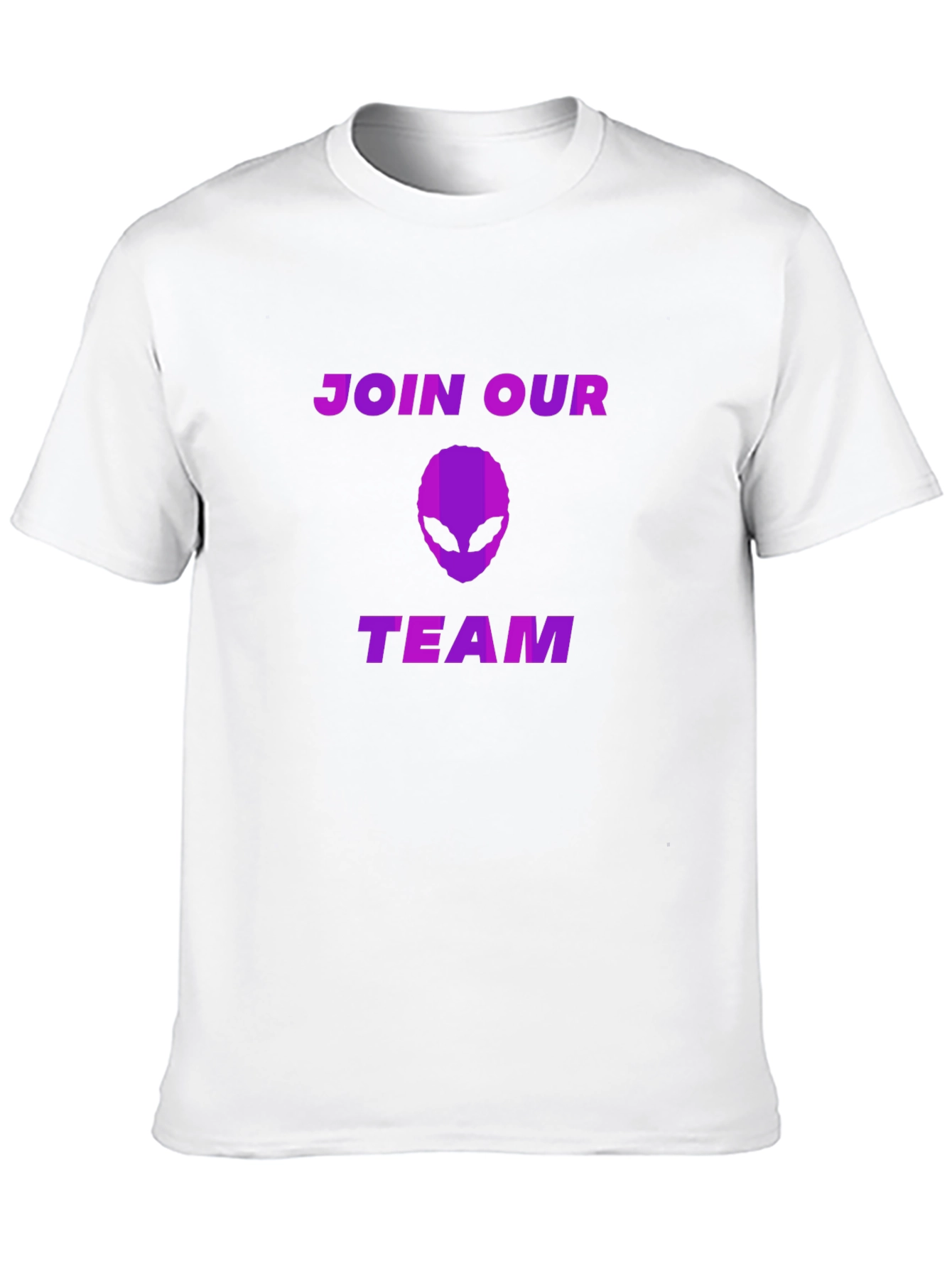 Join Our Team Alien Graphic Tee - Black