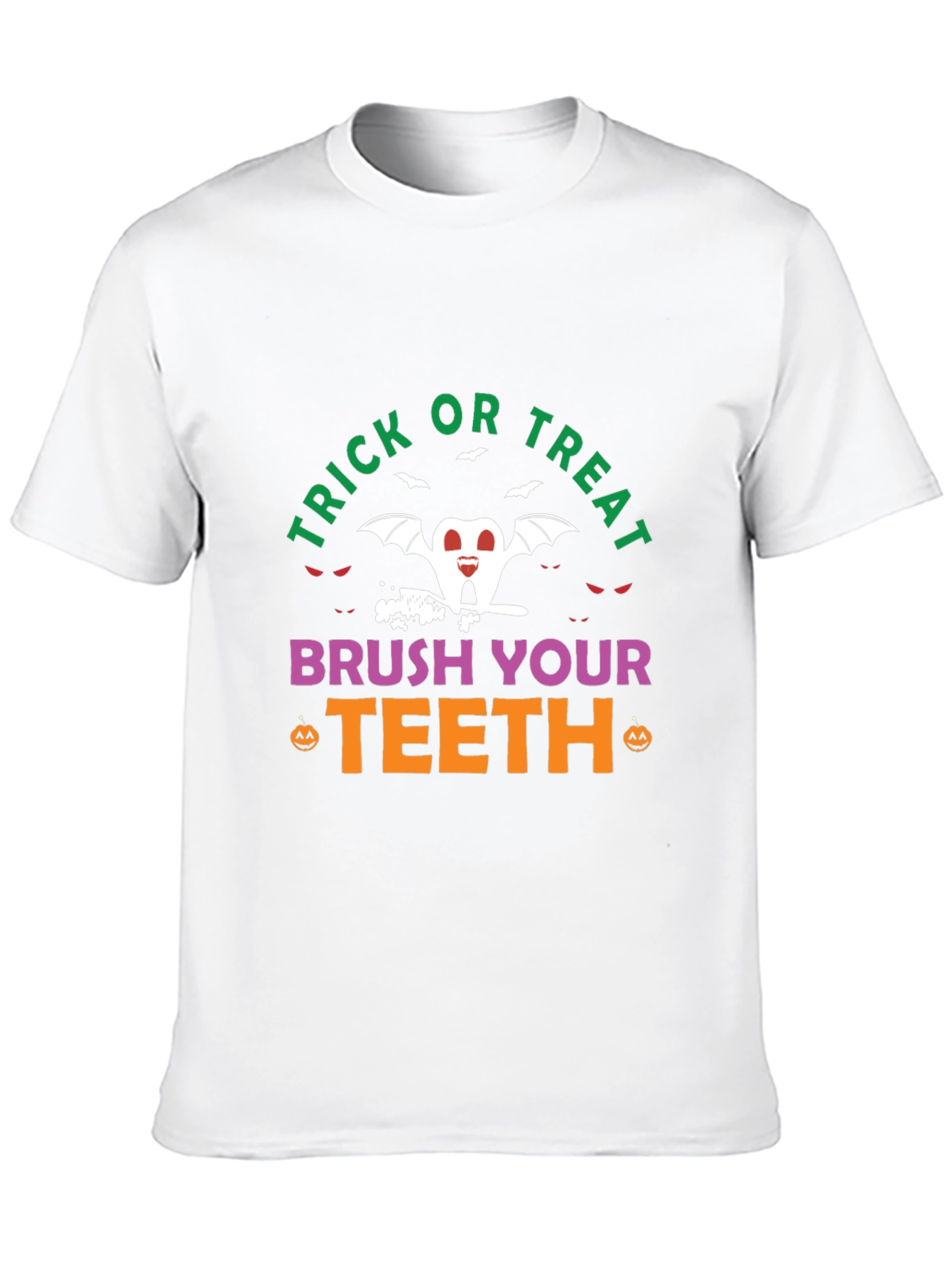 Trick or Treat Brush Your Teeth Halloween T-Shirt
