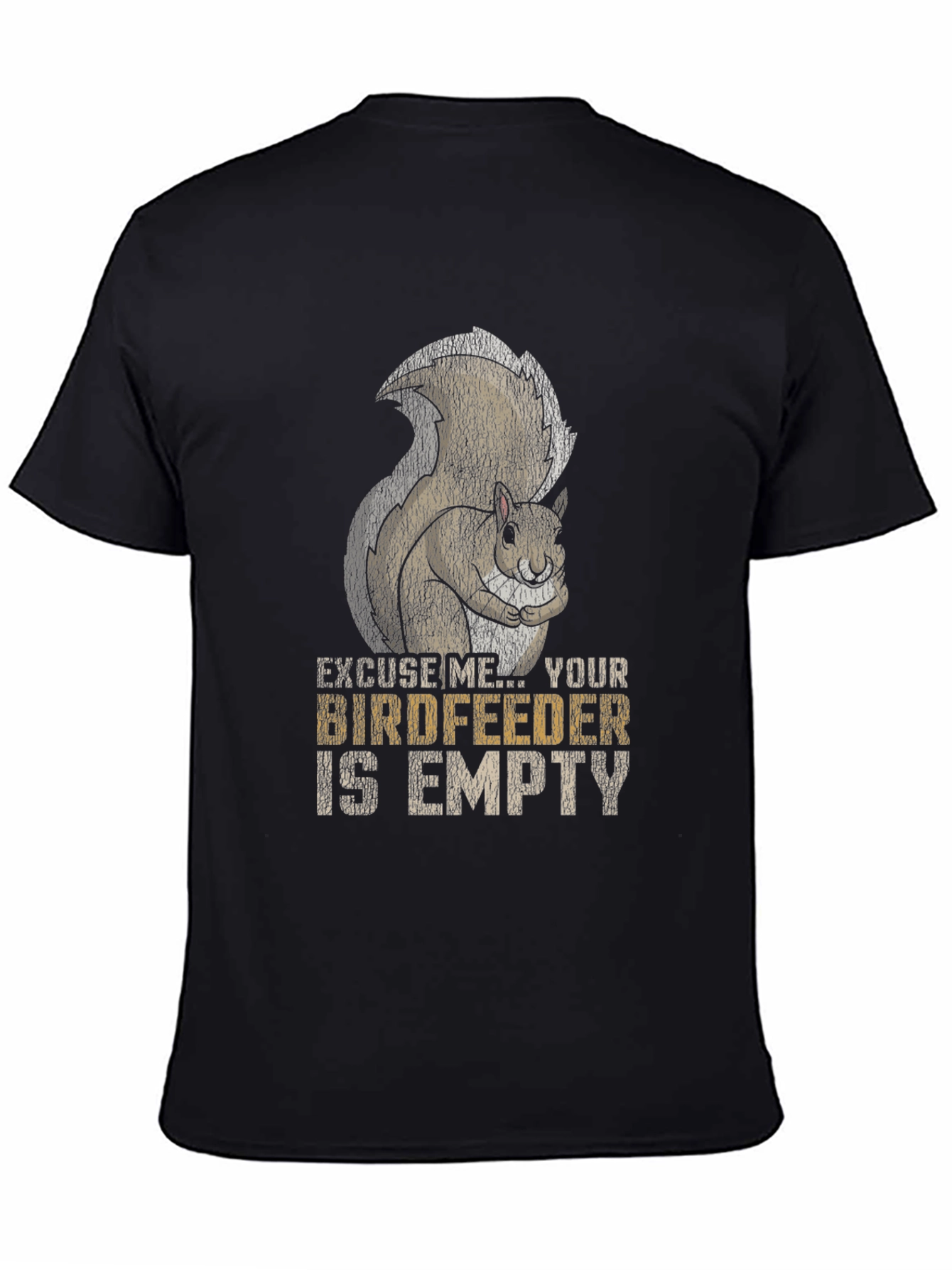 Funny Squirrel Birdfeeder T-Shirt
