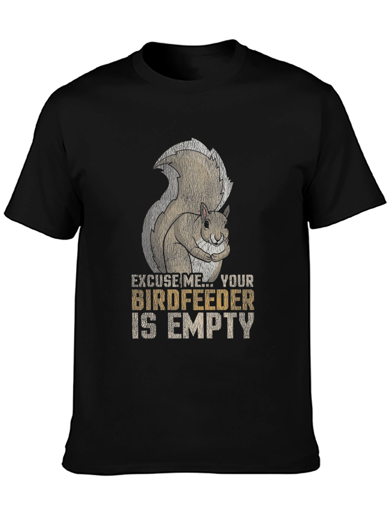 Funny Squirrel Birdfeeder T-Shirt