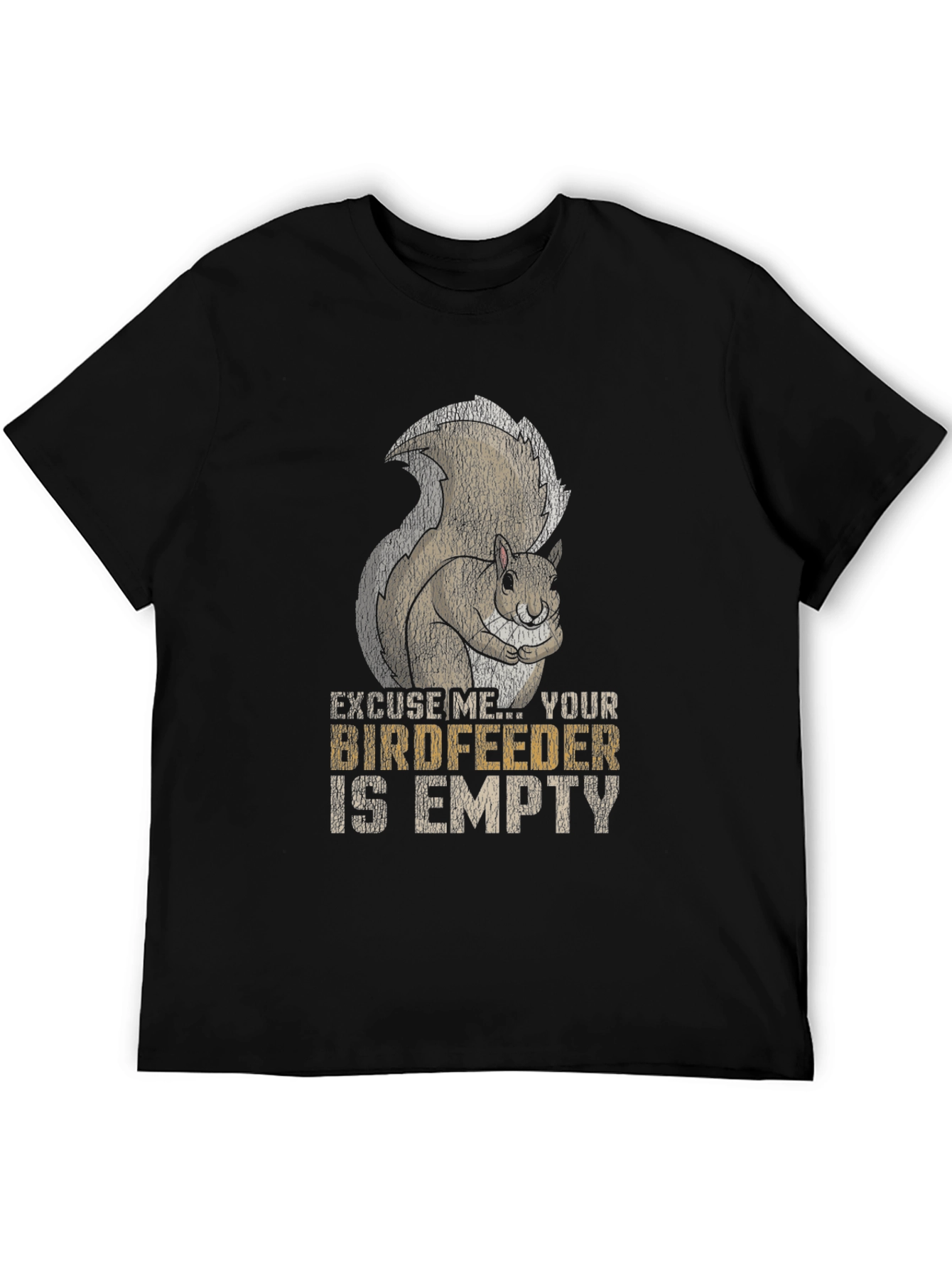 Funny Squirrel Birdfeeder T-Shirt