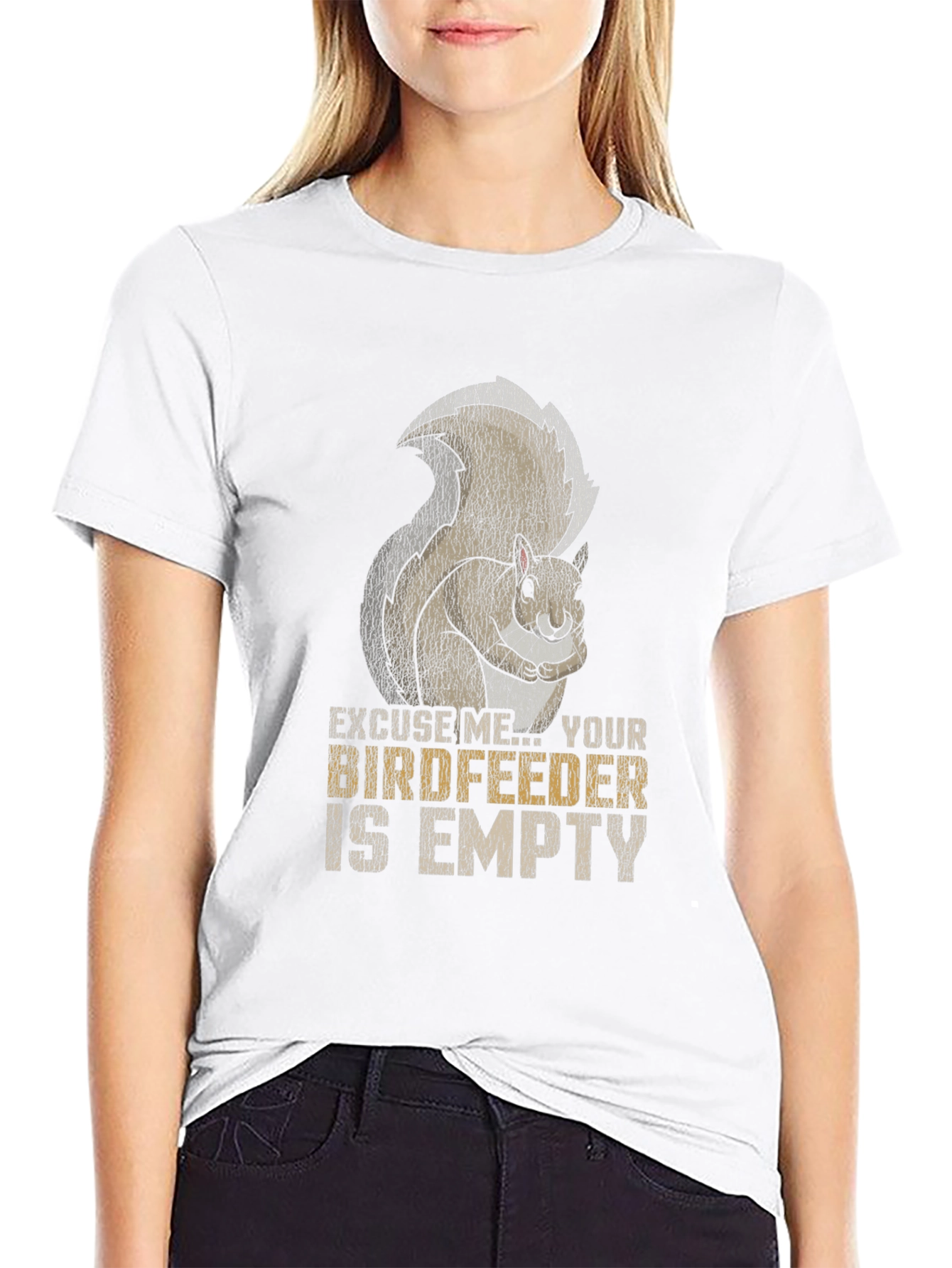 Funny Squirrel Birdfeeder T-Shirt