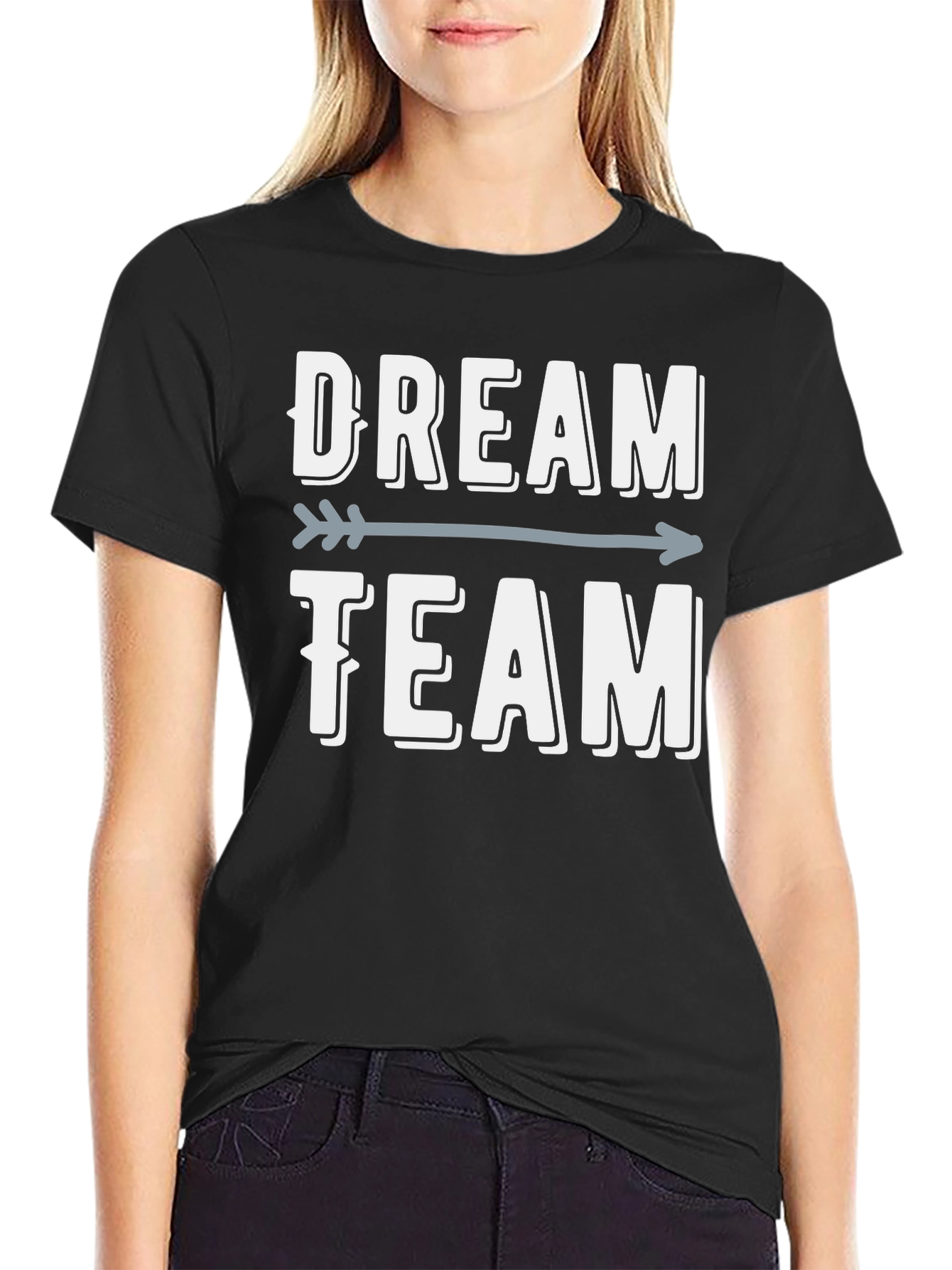 Dream Team Graphic Tee -  Arrow Design