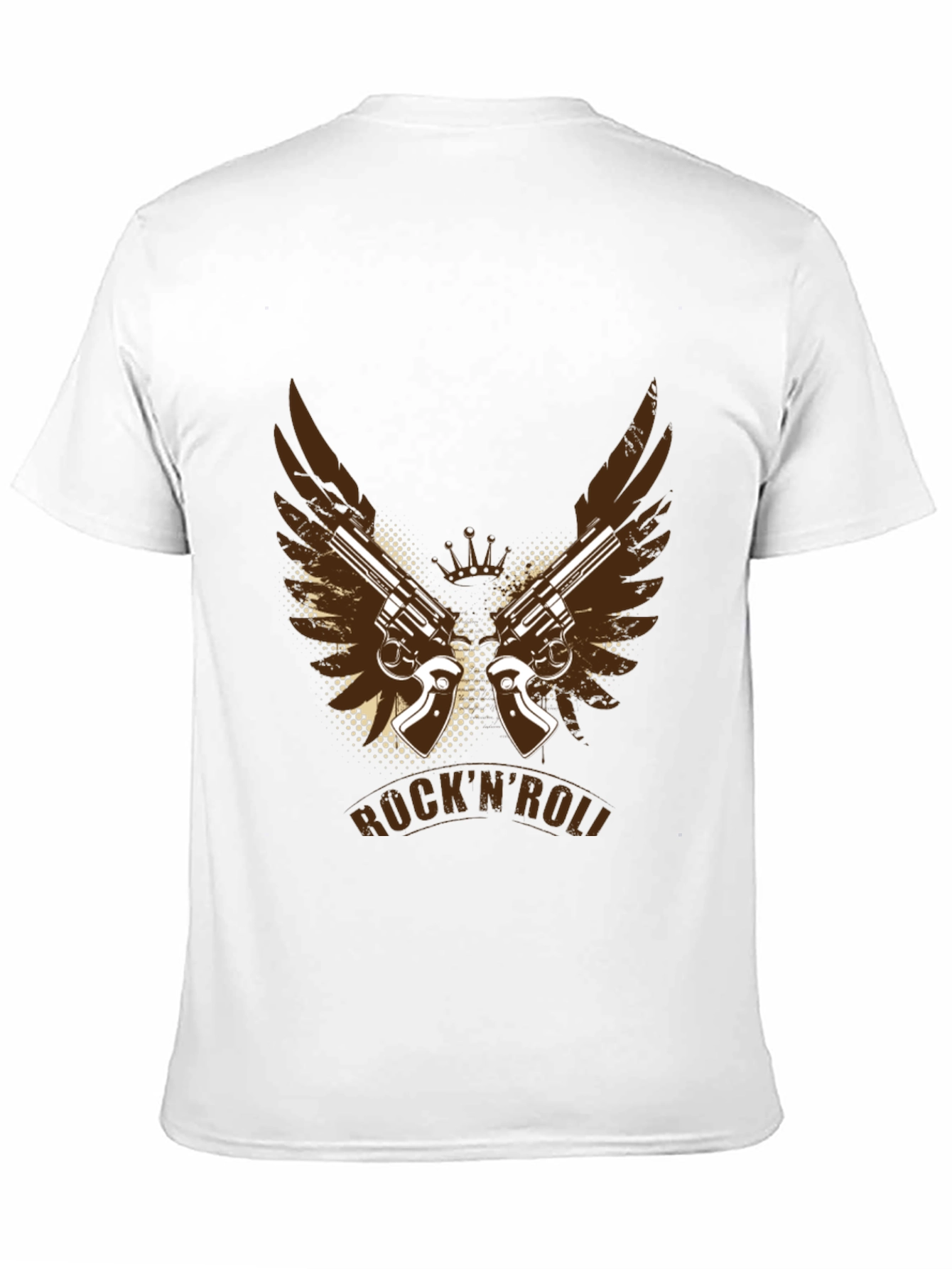 RocknRoll Guns T-Shirt - Cool Graphic Tee
